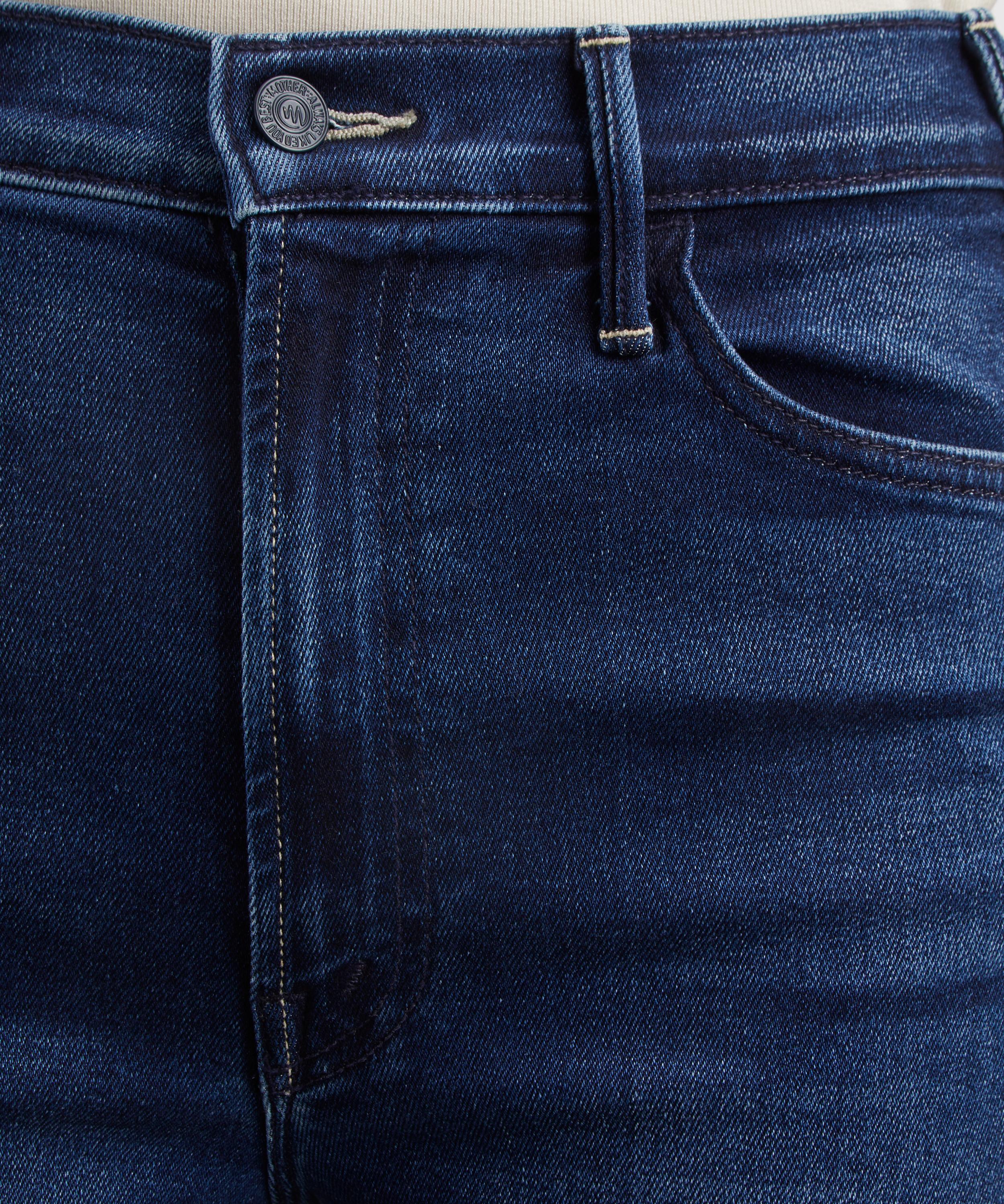 Mother - The Hustler Roller Sneak Flared Jeans image number 4