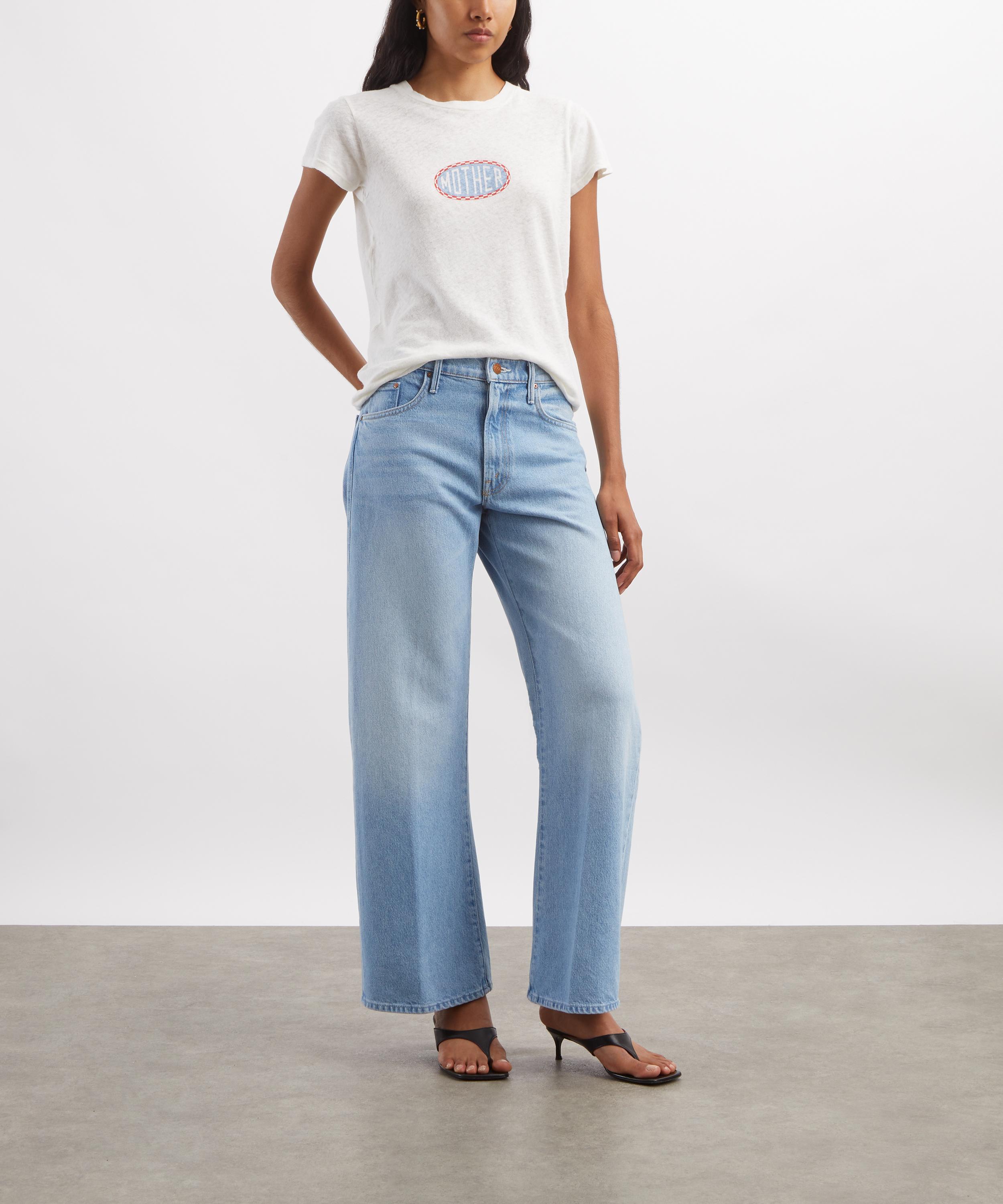 Mother - The Whip Skimp Barrel Leg Jeans in Munchies image number 1