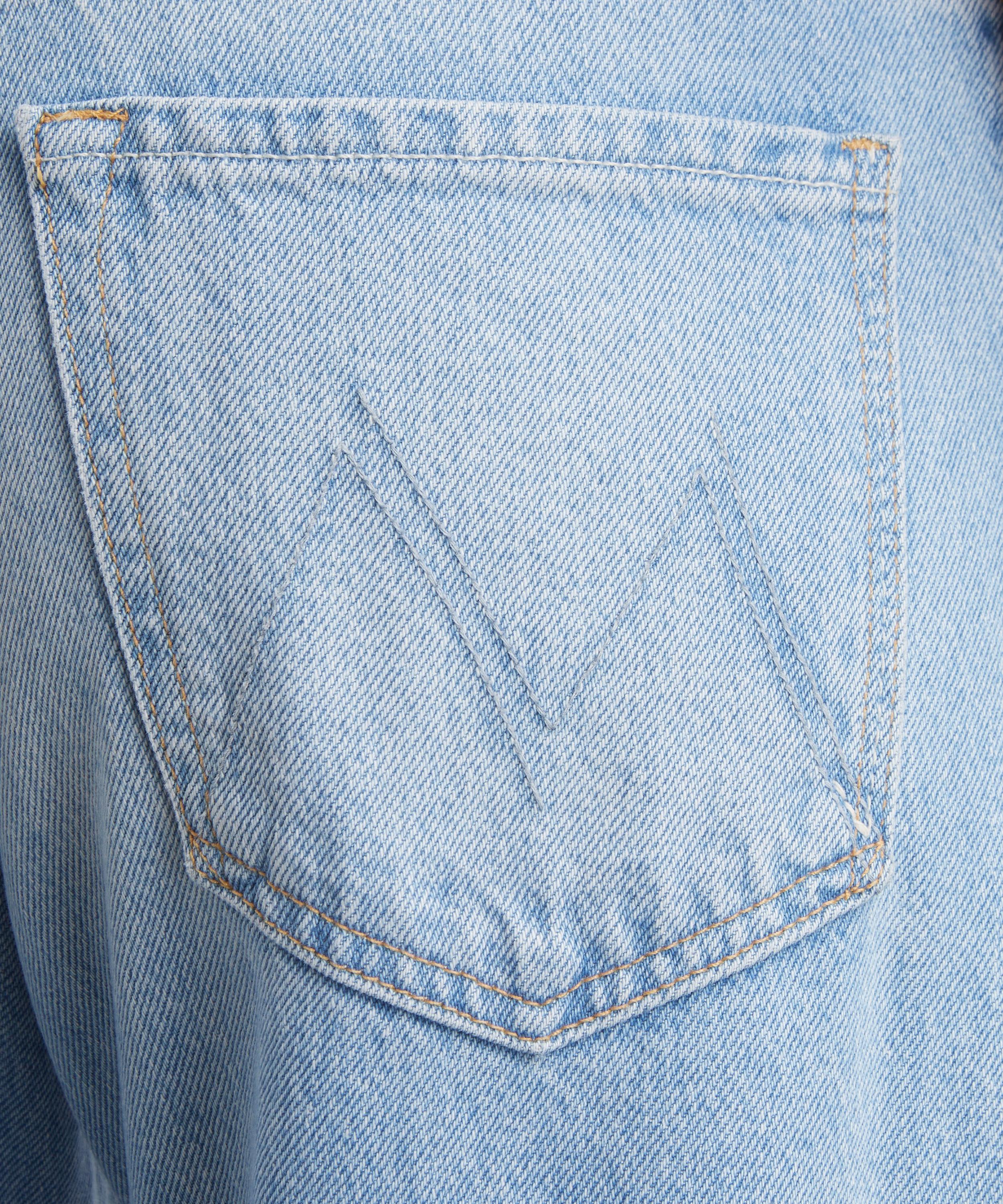 Mother - The Whip Skimp Barrel Leg Jeans in Munchies image number 4