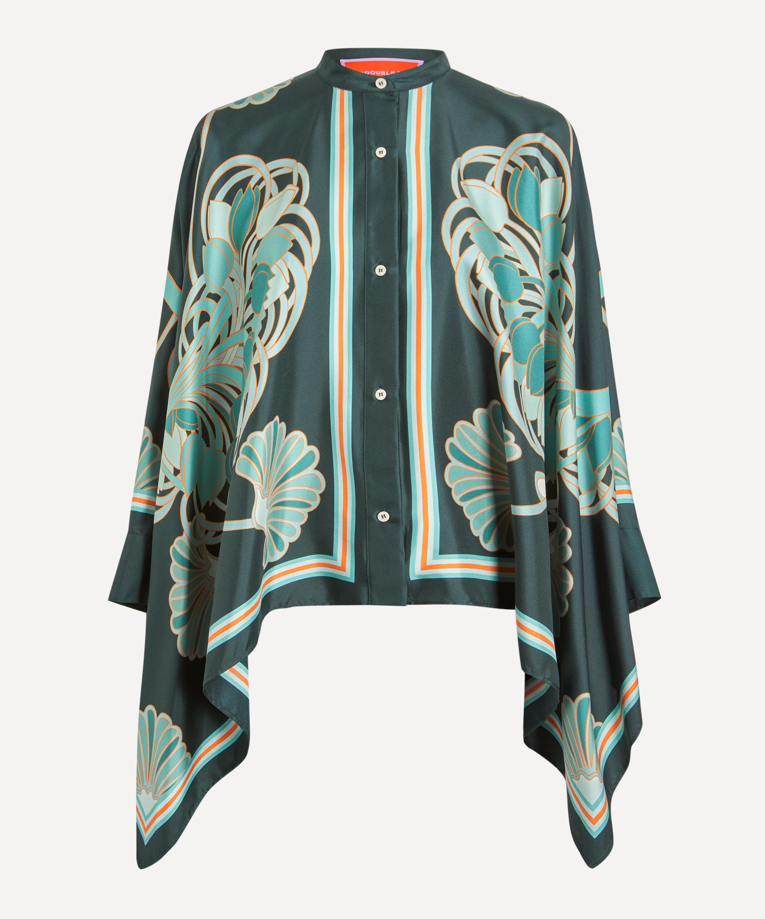 La DoubleJ - Plac&eacute;e Foulard Shirt
