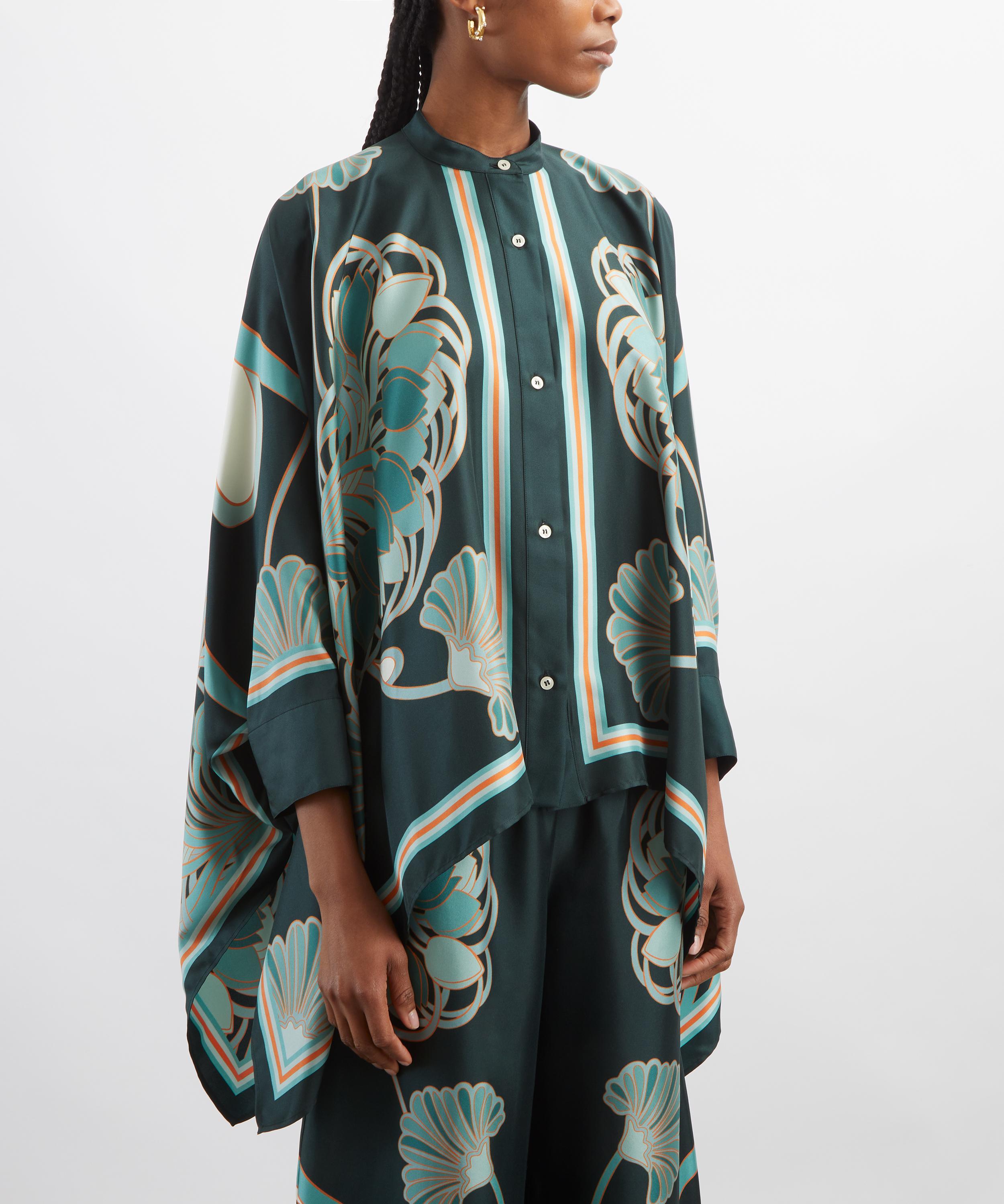 La DoubleJ - Plac&eacute;e Foulard Shirt image number 2