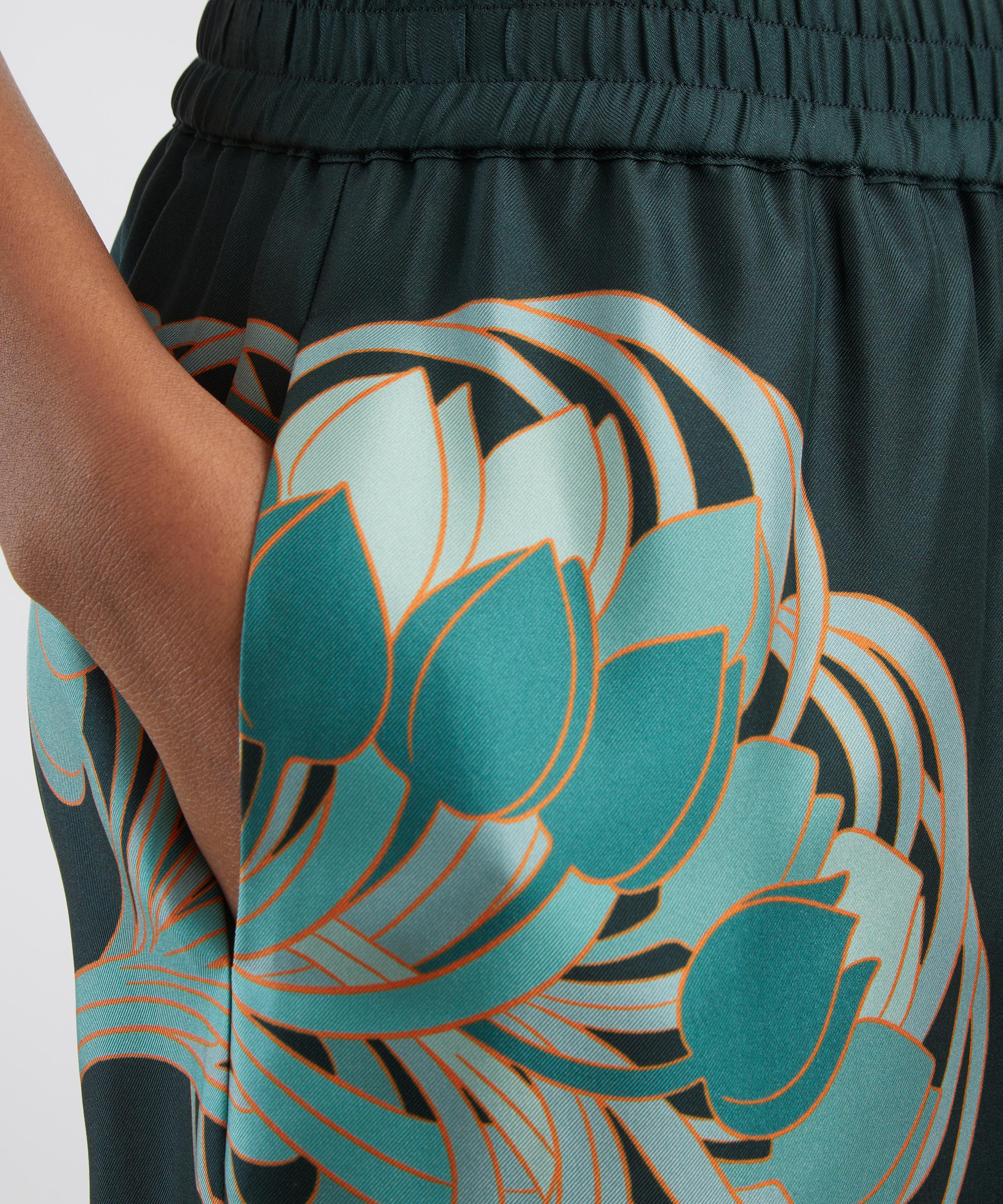 La DoubleJ - Palazzo Plac&eacute;e Wide-Leg Trousers image number 4
