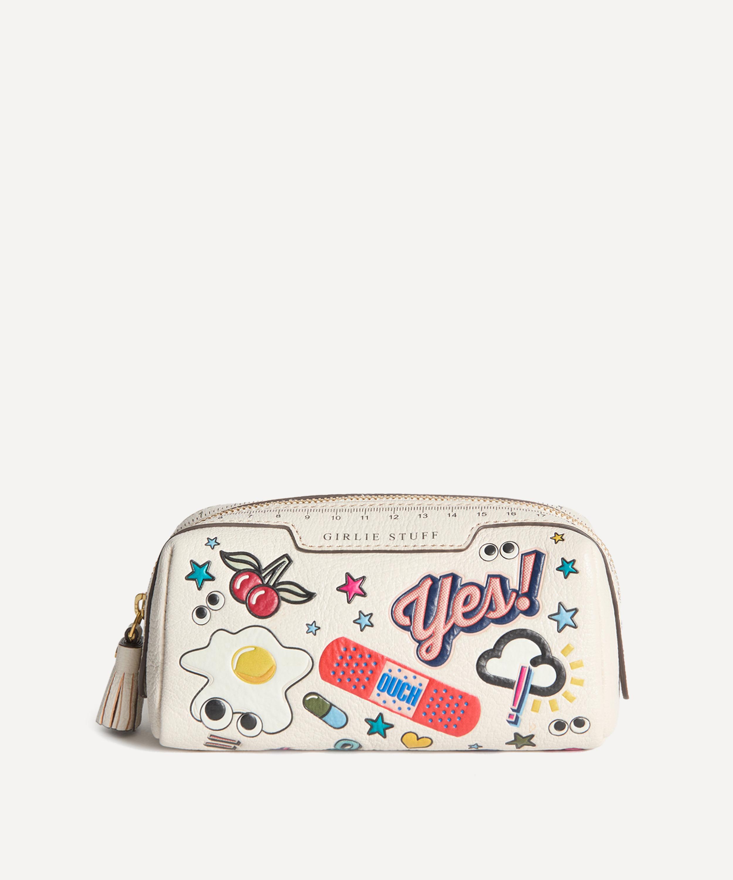 Anya Hindmarch - All Over Stickers Girlie Stuff Pouch