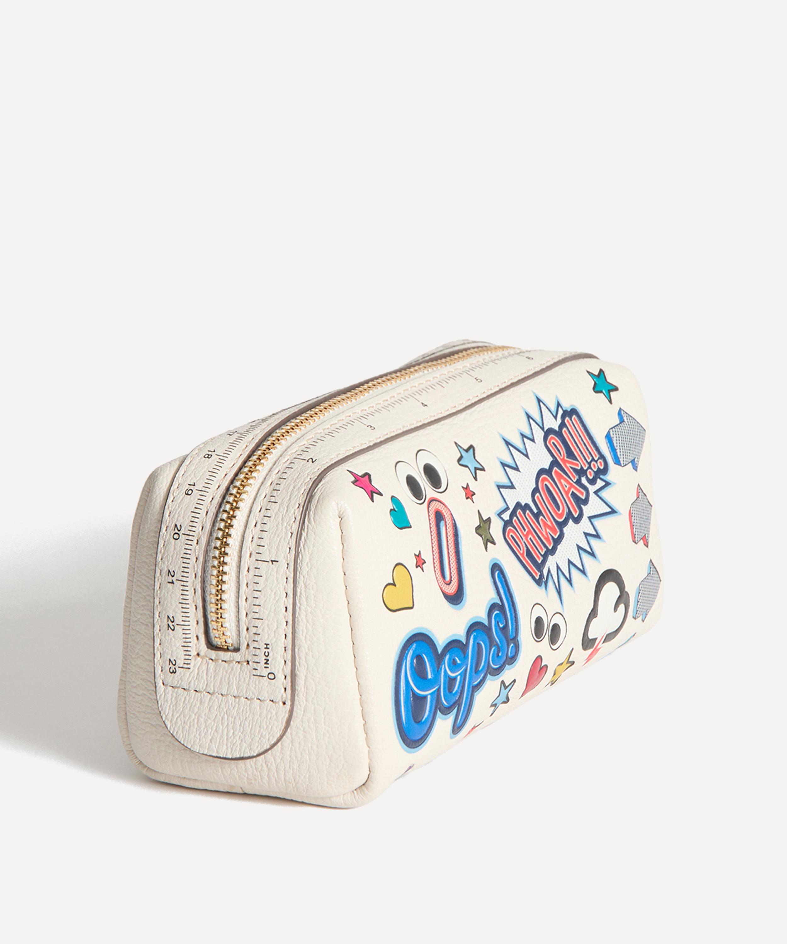 Anya Hindmarch - All Over Stickers Girlie Stuff Pouch image number 1