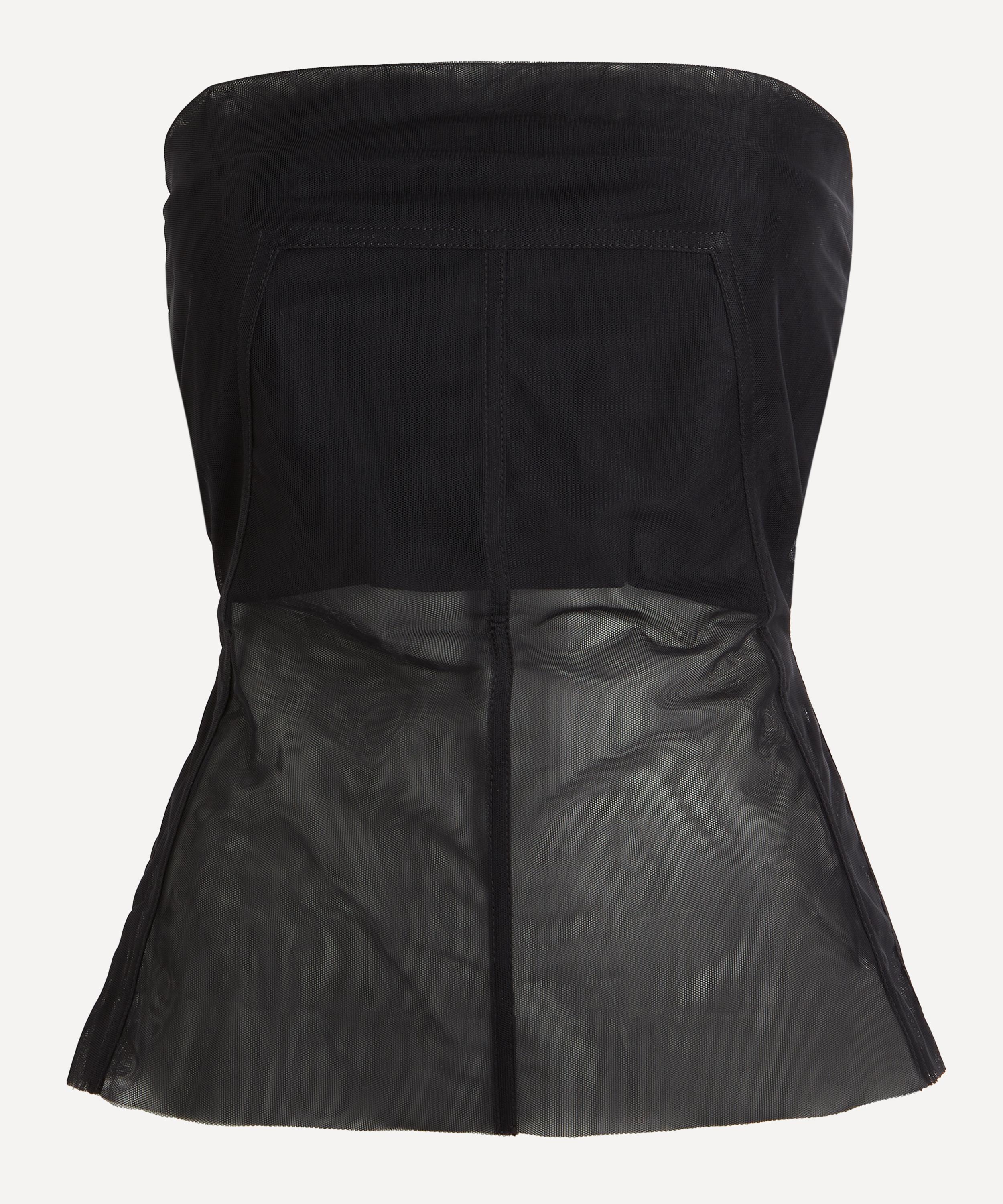 Rick Owens - Black Bustier Top