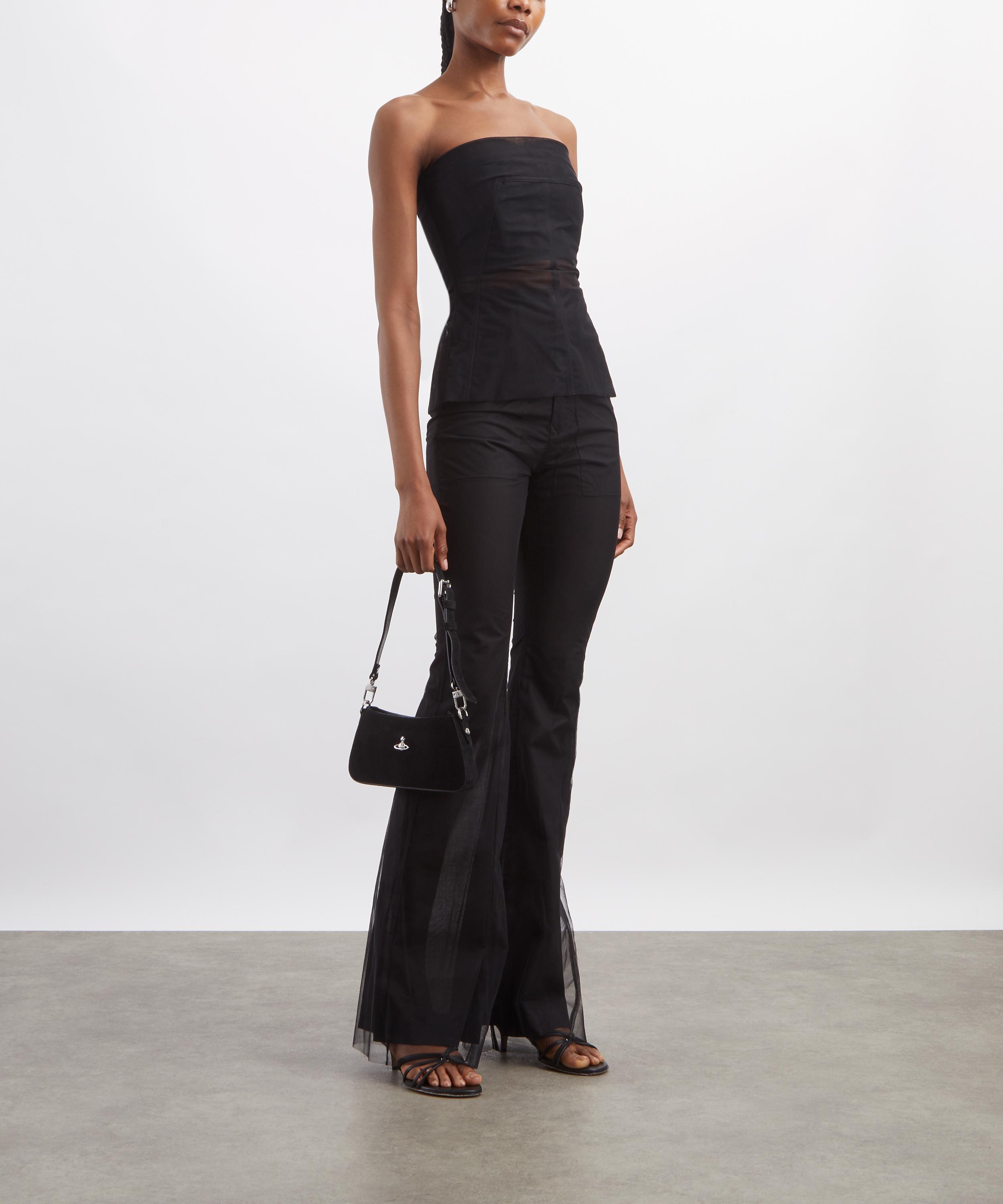 Rick Owens - Black Bustier Top image number 1