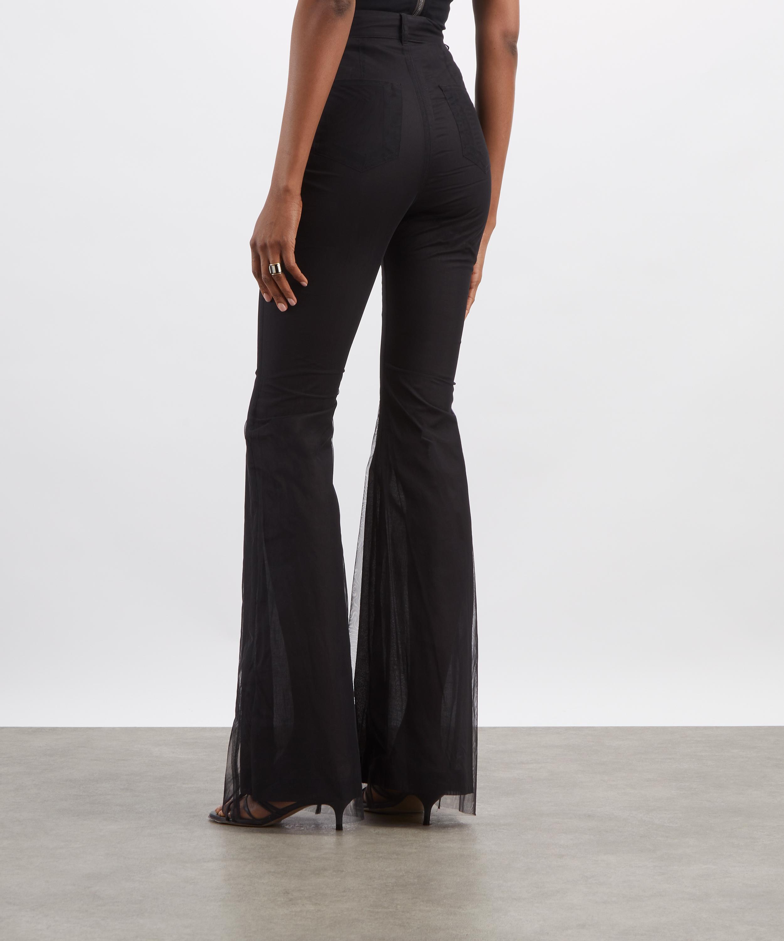 Rick Owens - Black Bolan Bootcut Jeans image number 3