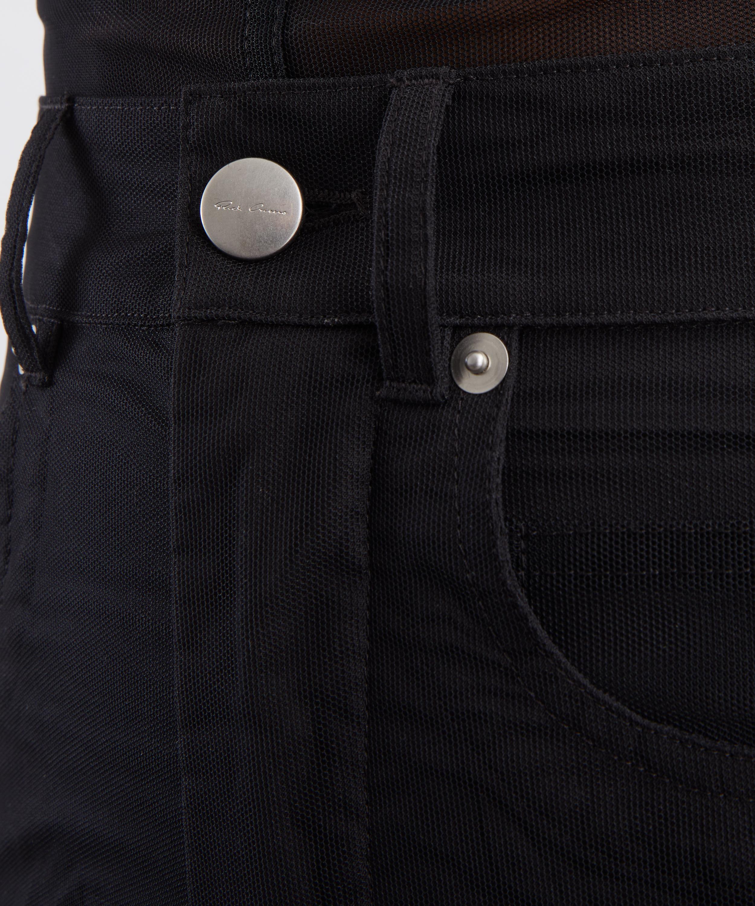 Rick Owens - Black Bolan Bootcut Jeans image number 4