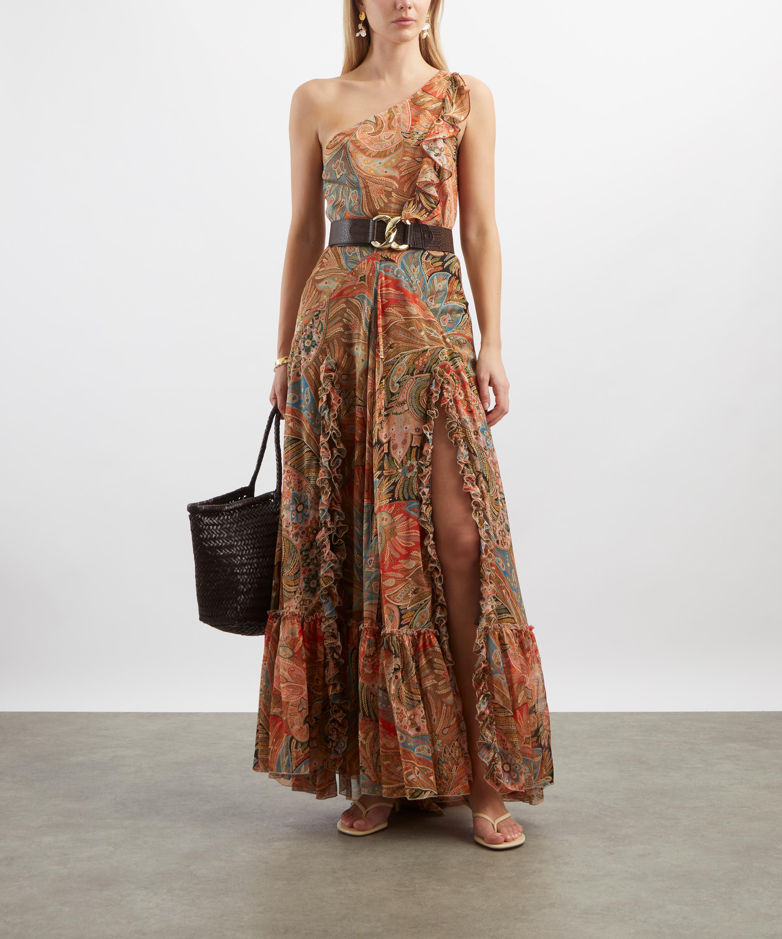 Etro - Paisley Silk Maxi Skirt image number 1