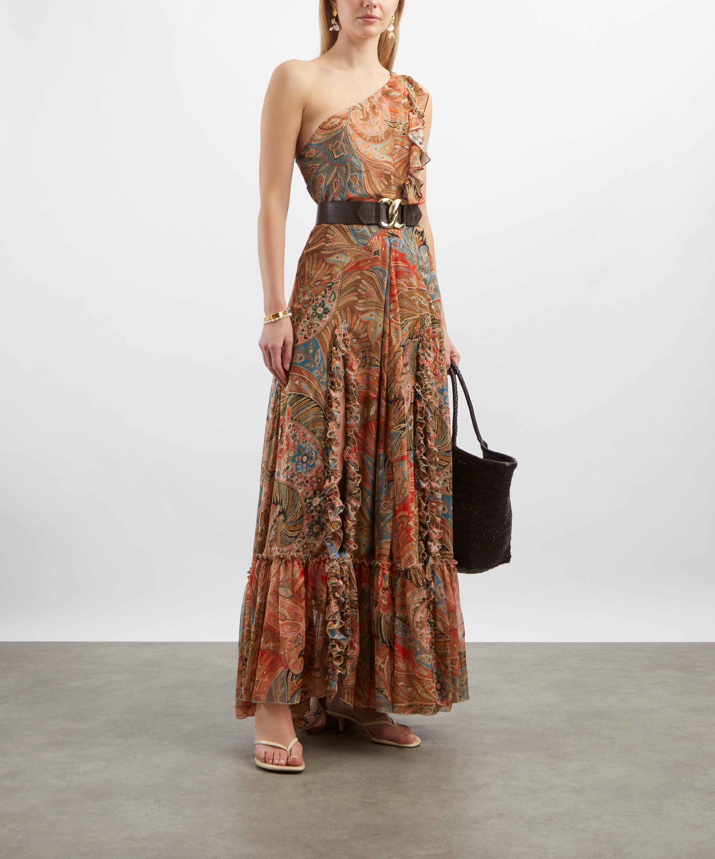 Etro - Paisley Silk Single-Shoulder Top image number 1