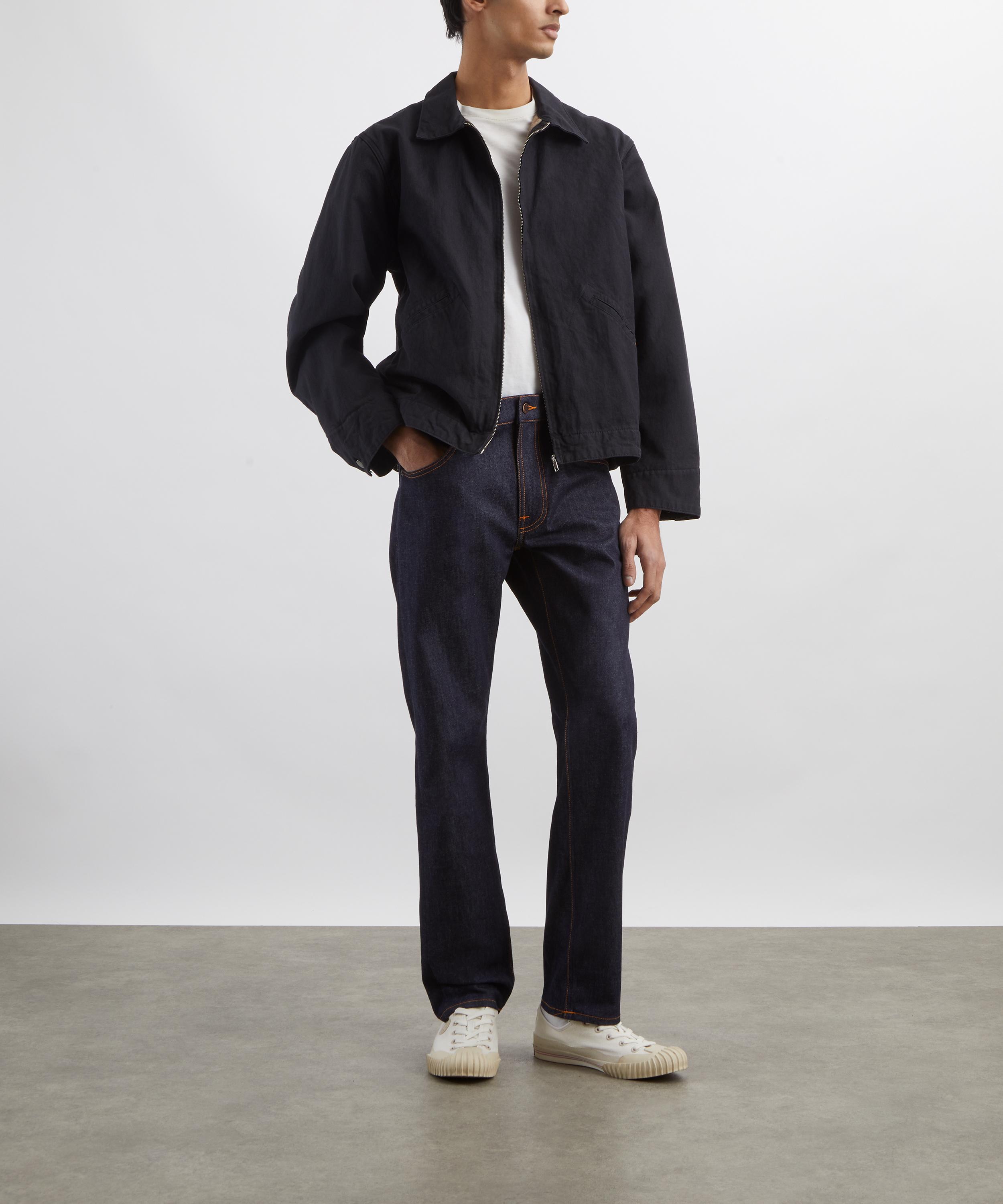 Nudie Jeans - Lean Dean Jeans in Dry 16 Drips image number 1