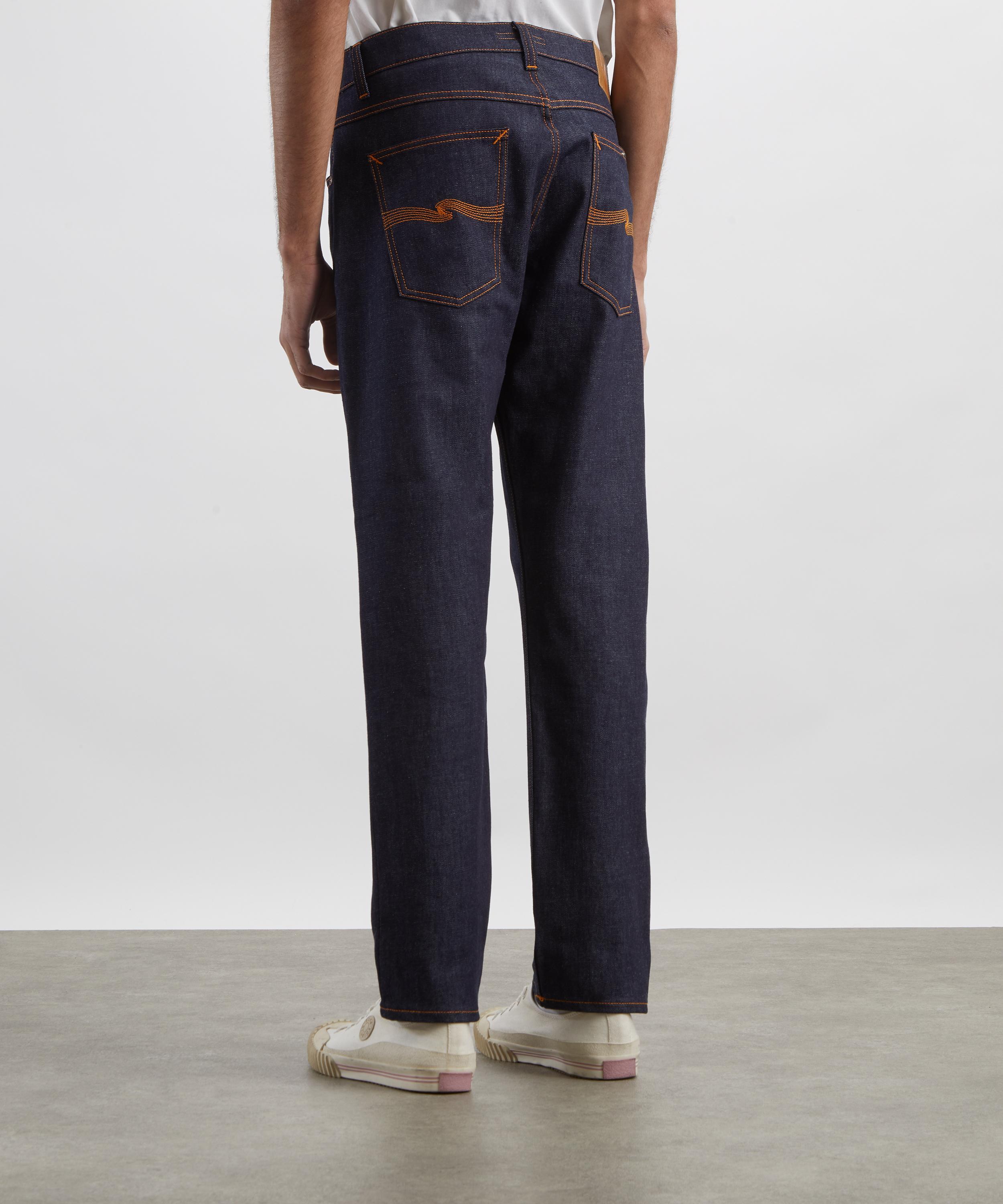 Nudie Jeans - Lean Dean Jeans in Dry 16 Drips image number 3