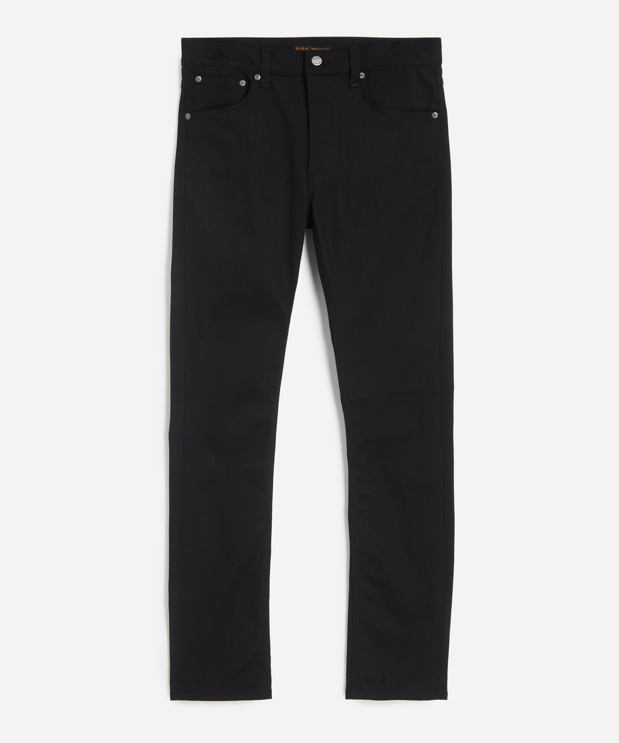 Nudie Jeans - Lean Dean Jeans in Dry Everblack