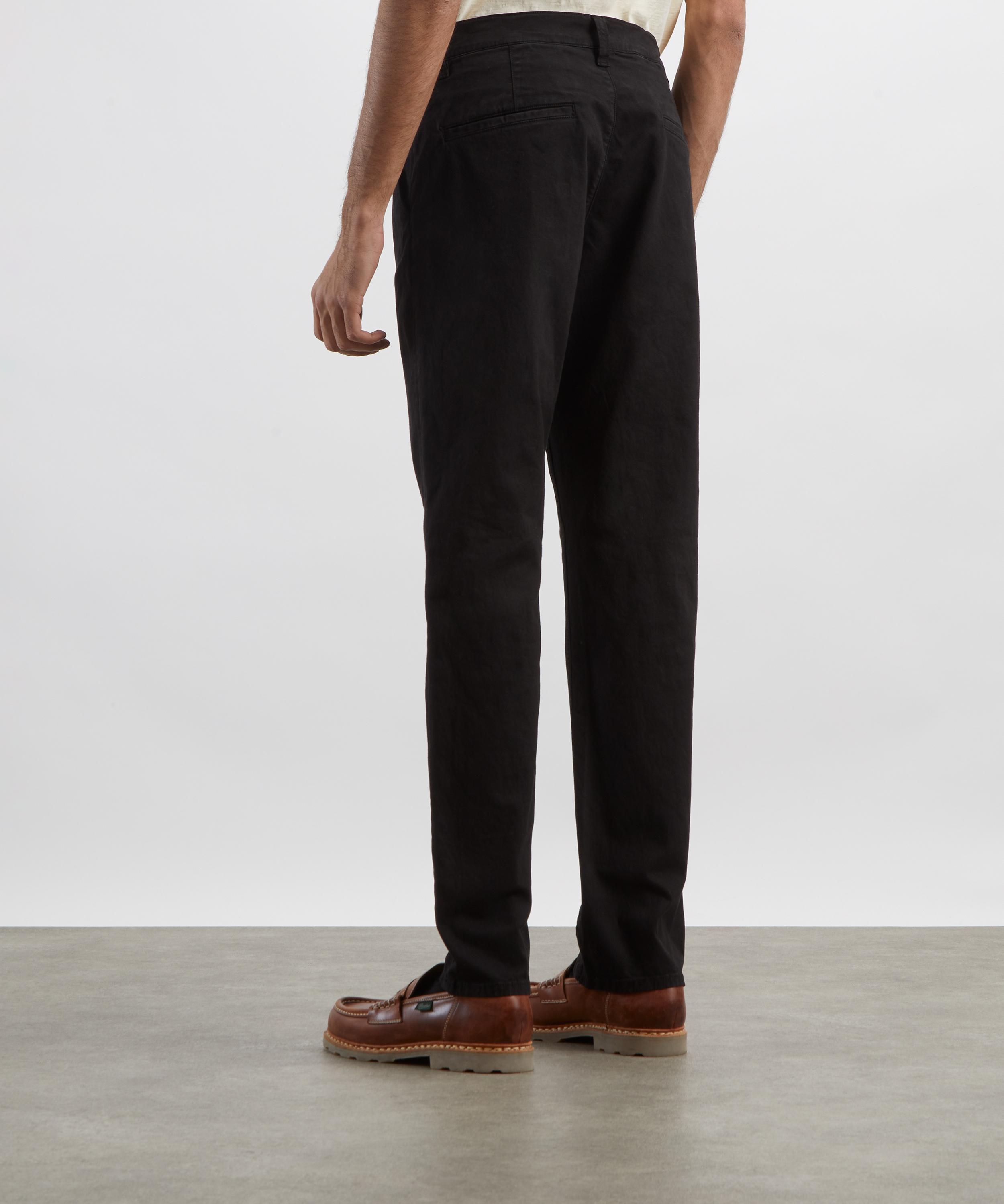 Nudie Jeans - Easy Alvin Black Chino Trousers image number 3