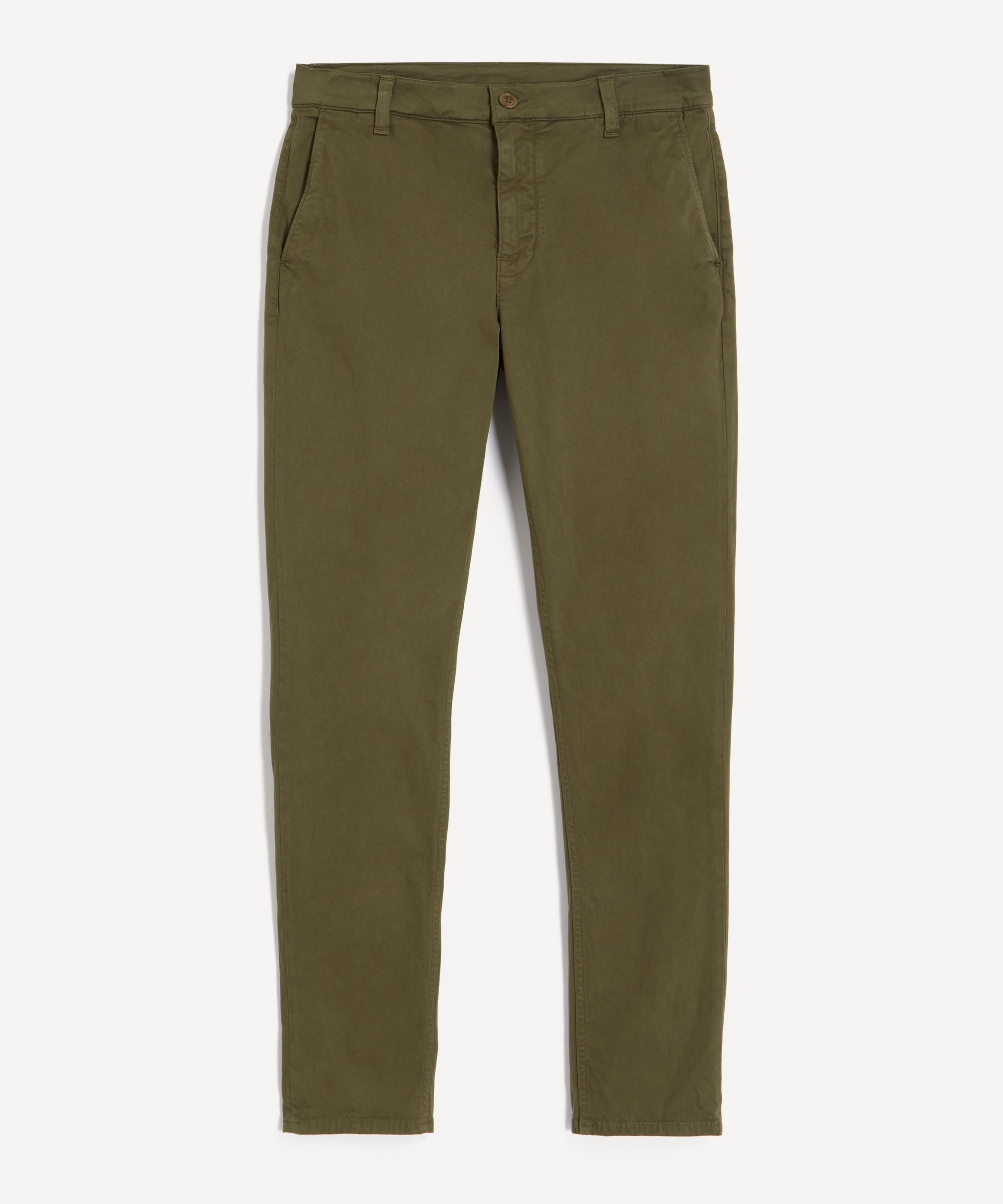 Nudie Jeans - Easy Alvin Olive Chino Trousers