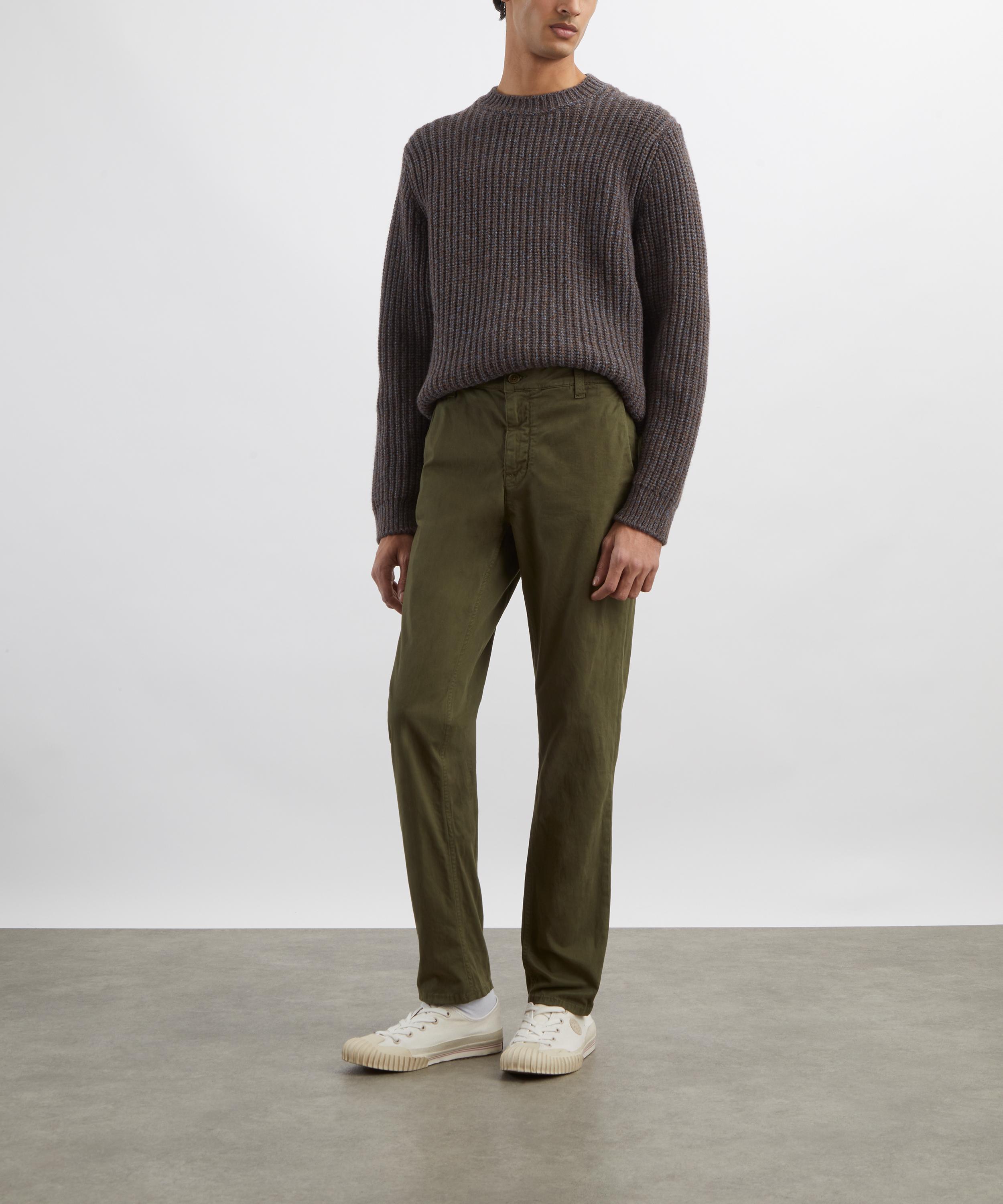 Nudie Jeans - Easy Alvin Olive Chino Trousers image number 1