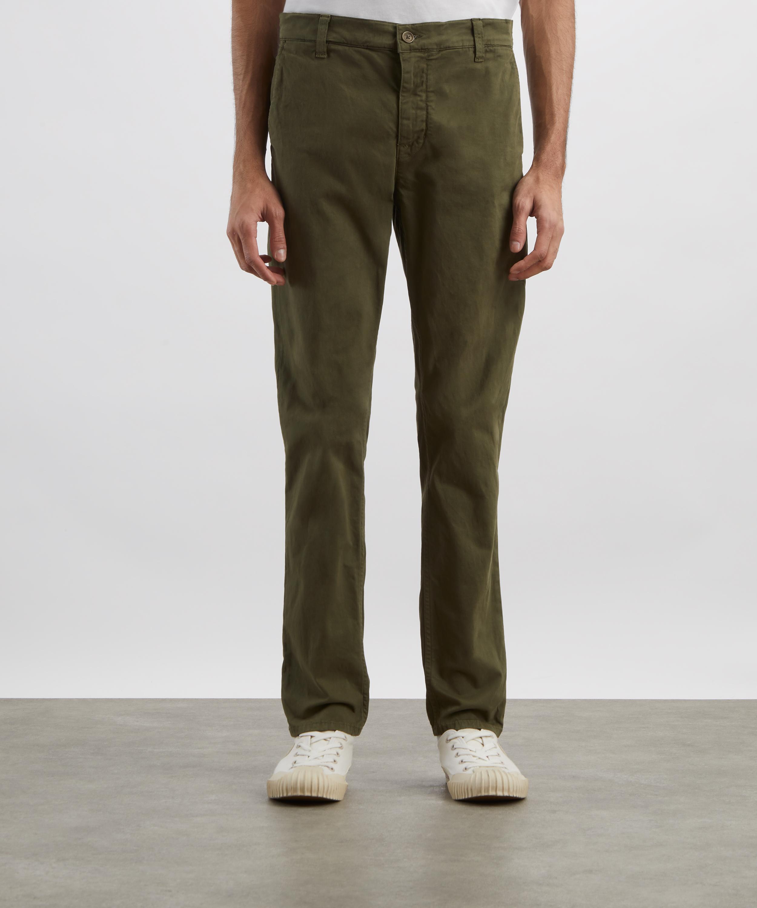 Nudie Jeans - Easy Alvin Olive Chino Trousers image number 2