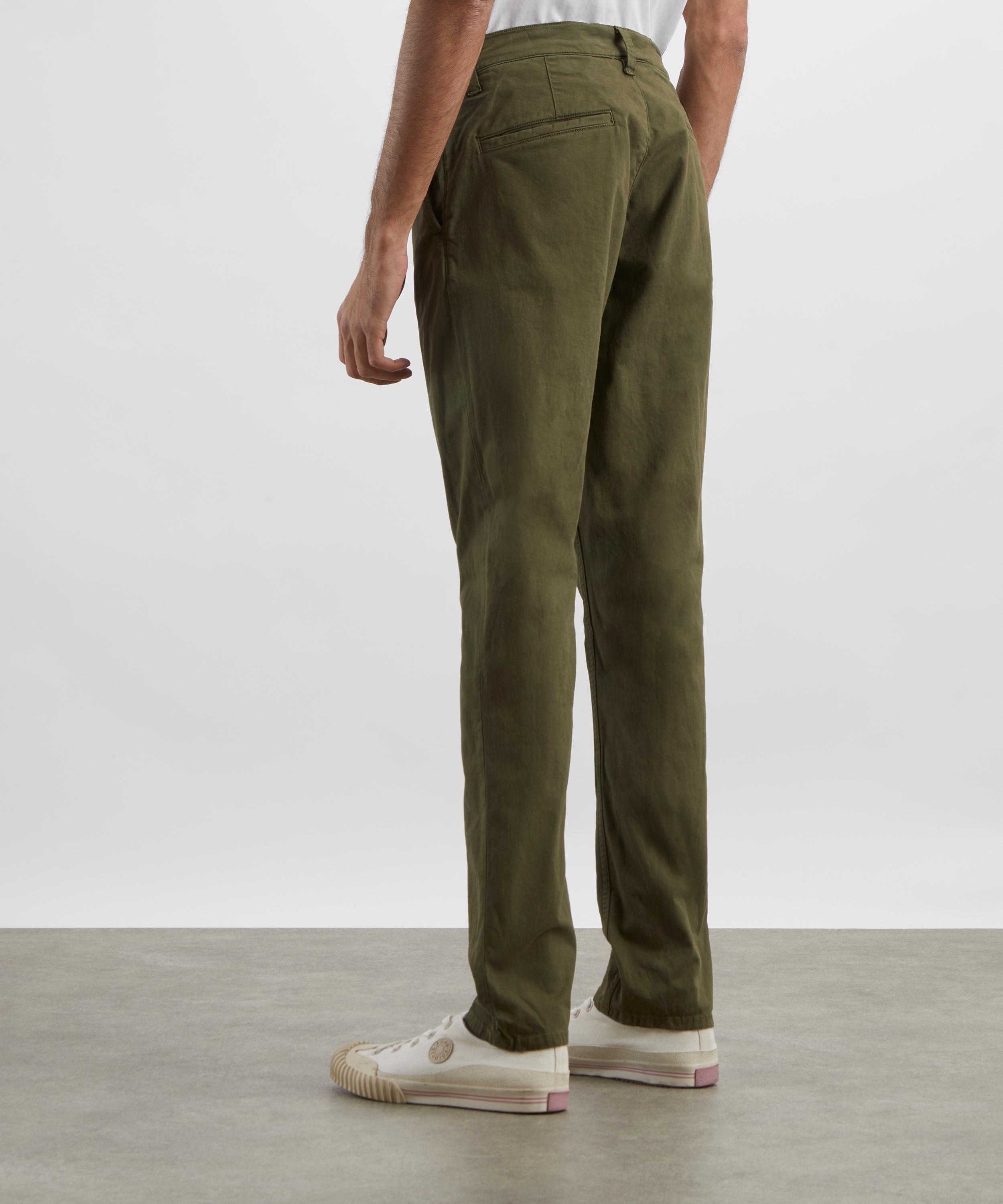 Nudie Jeans - Easy Alvin Olive Chino Trousers image number 3