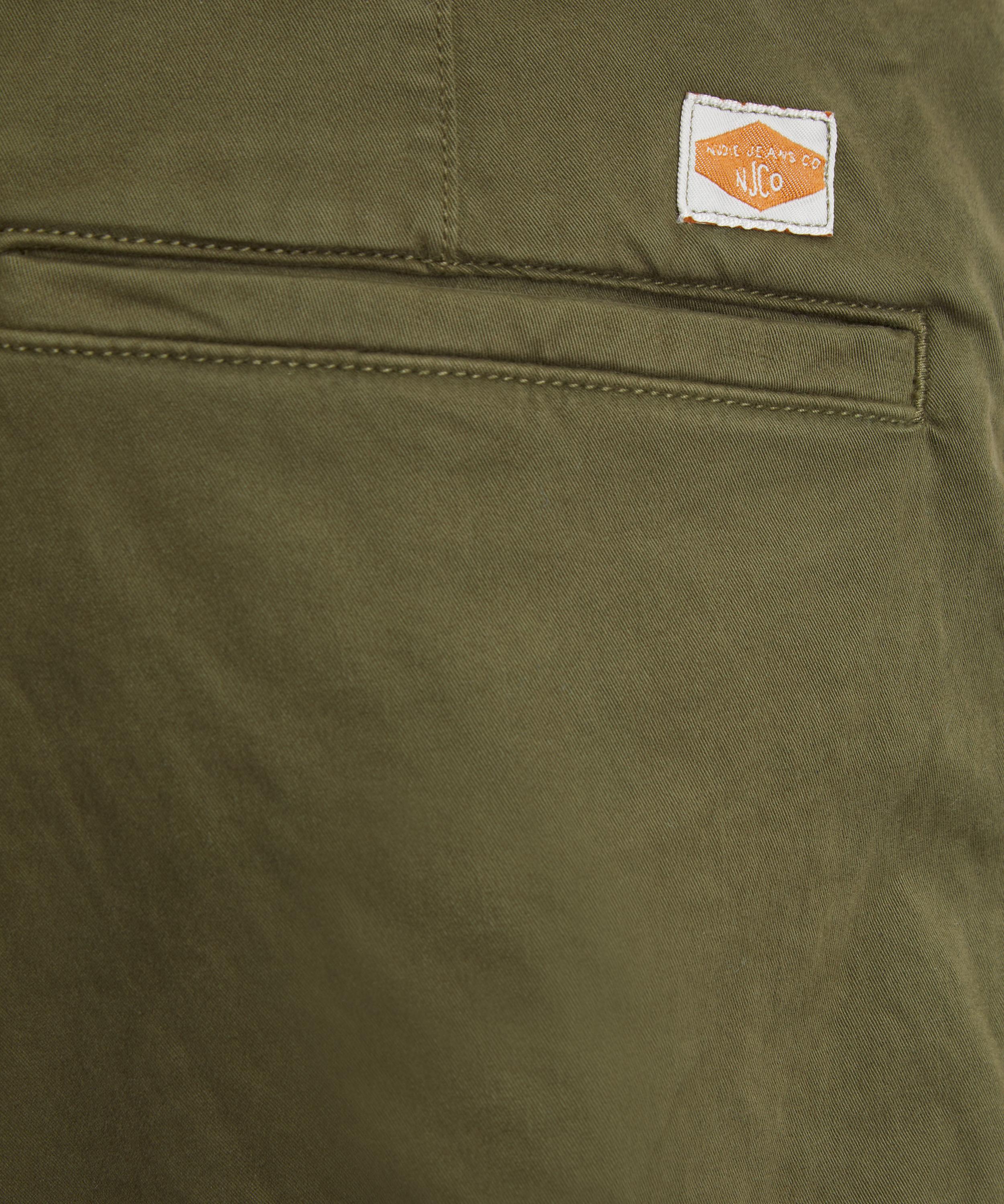 Nudie Jeans - Easy Alvin Olive Chino Trousers image number 4