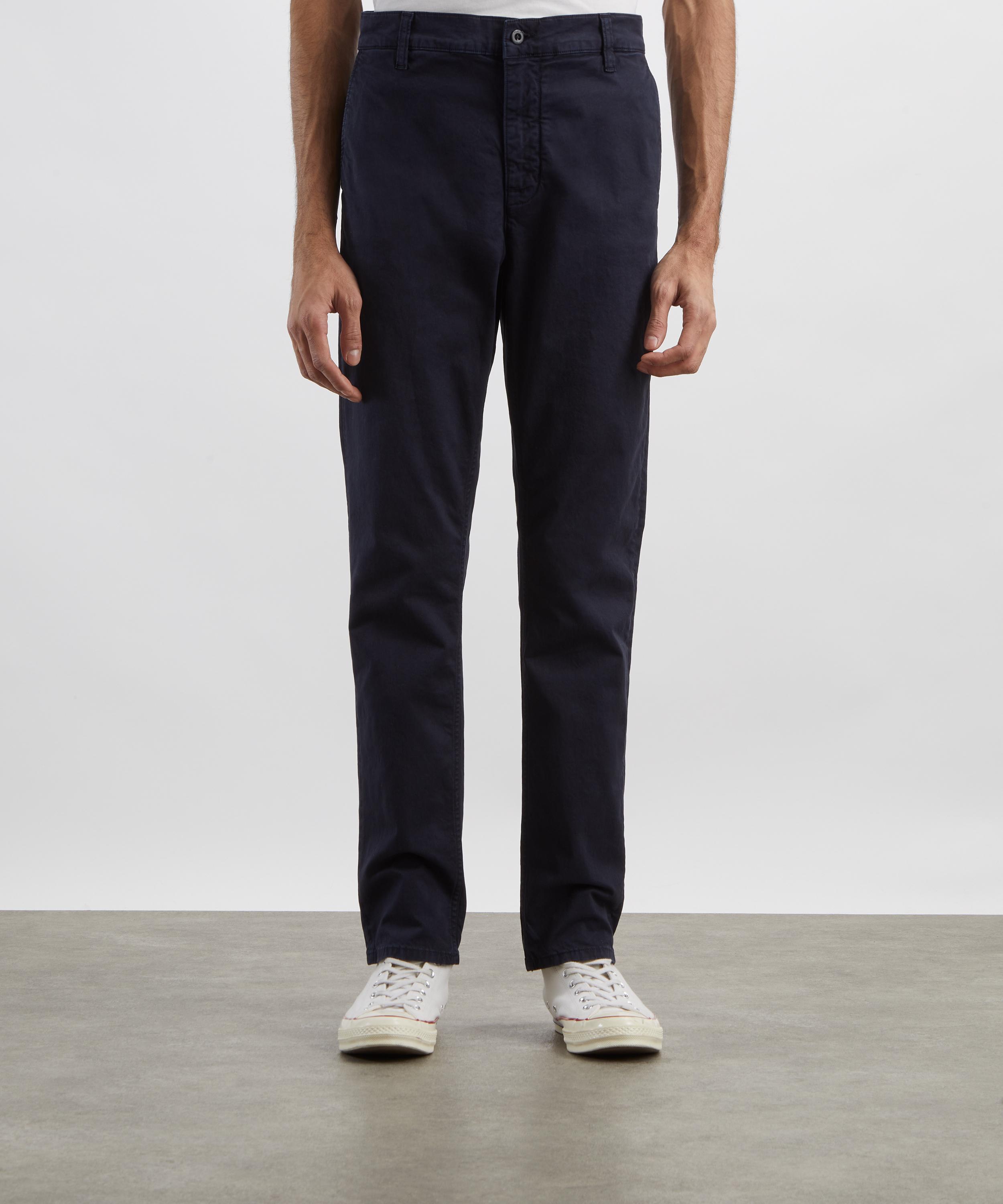 Nudie Jeans - Easy Alvin Dark Midnight Chino Trousers image number 2