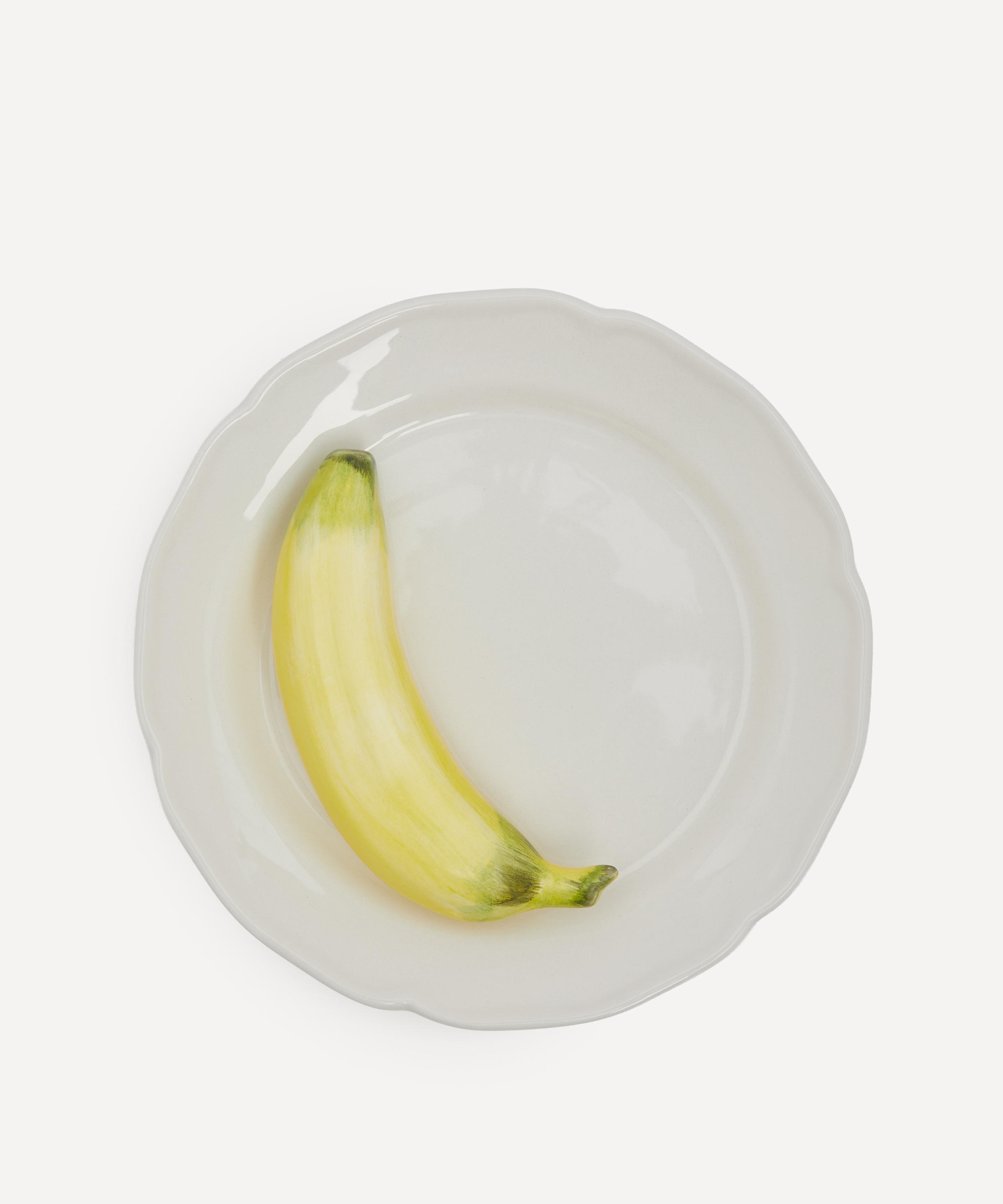 Este Ceramiche - Banana Dessert Plate