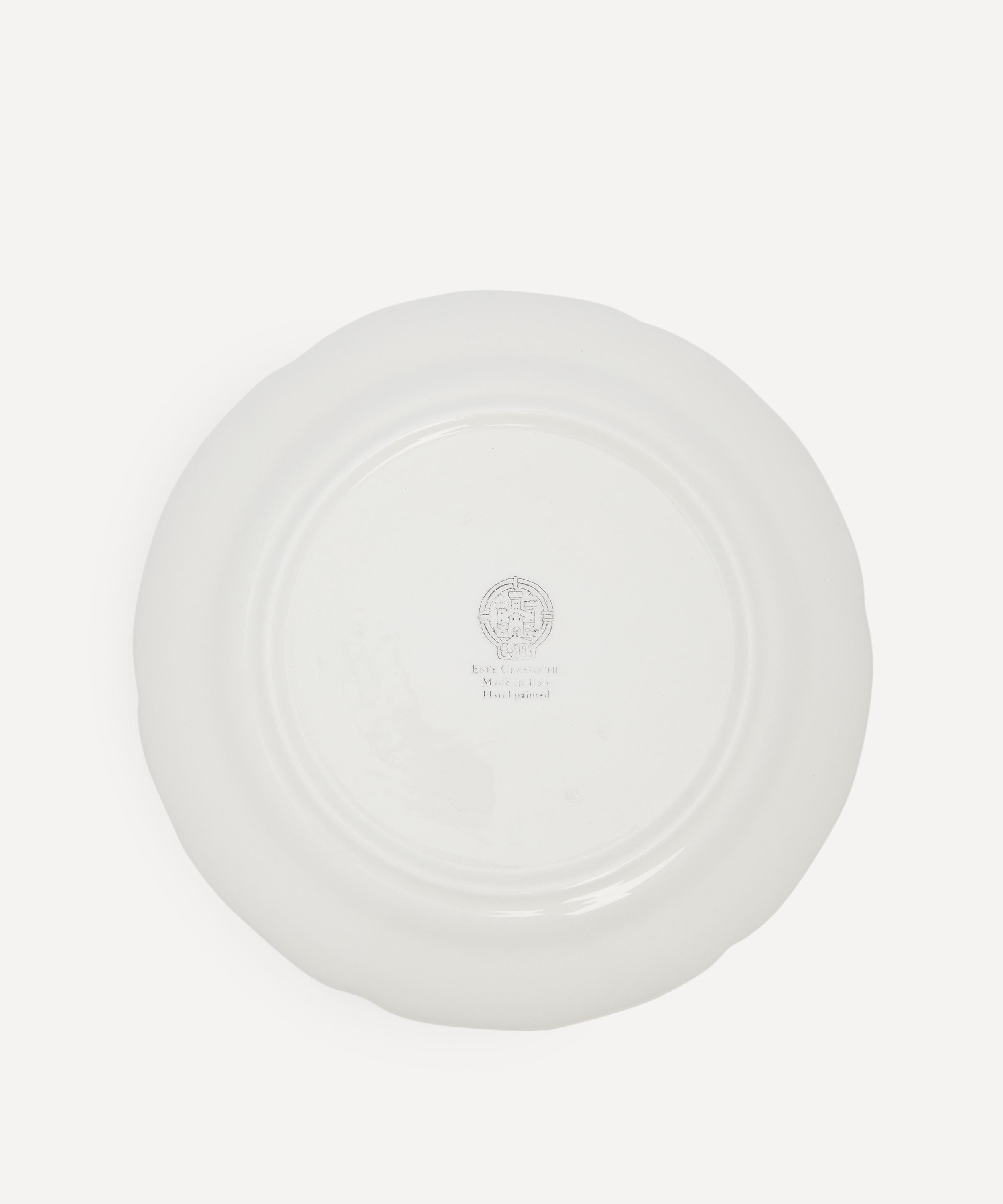 Este Ceramiche - Half Egg on Bristol Dessert Plate image number 2