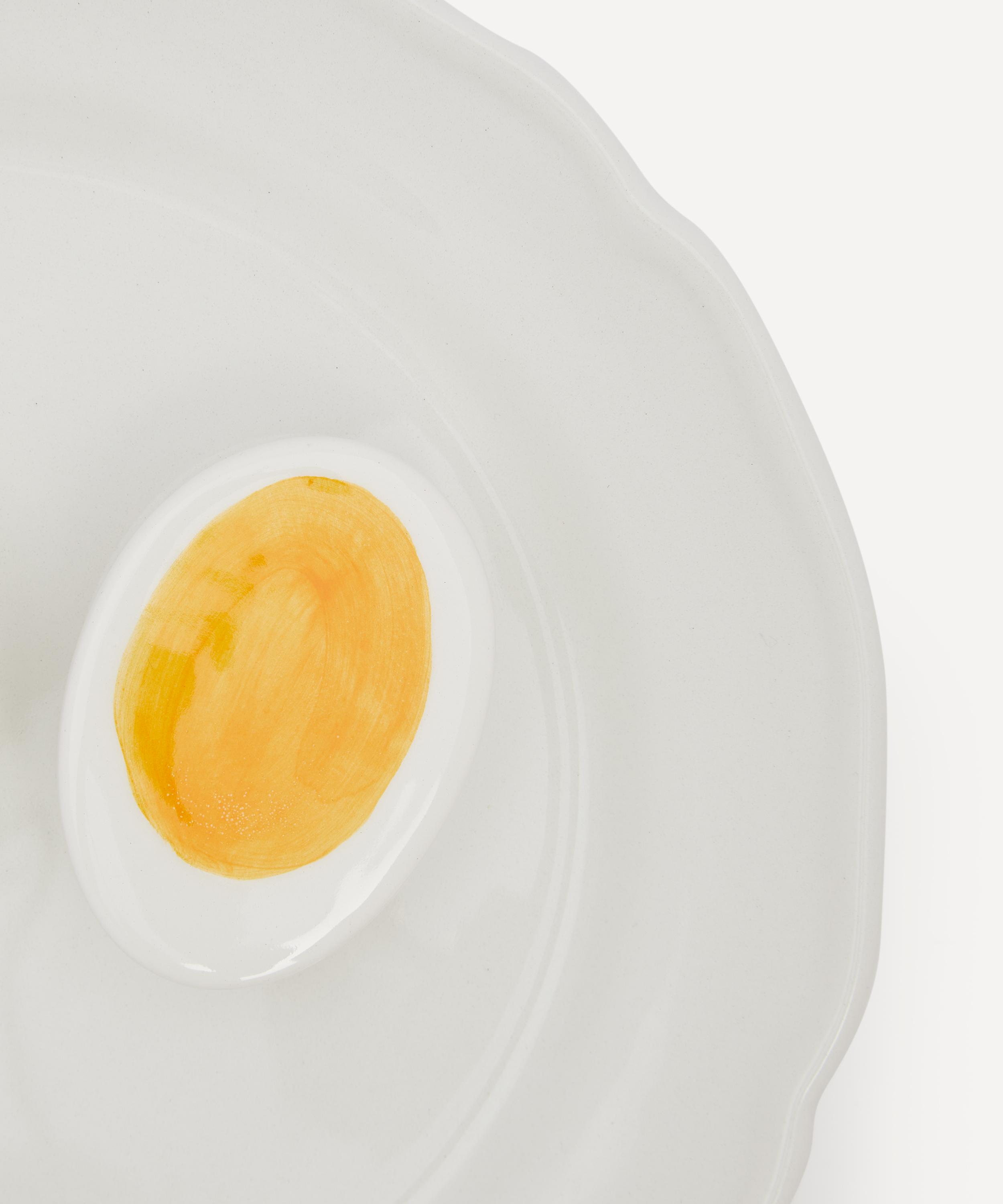 Este Ceramiche - Half Egg on Bristol Dessert Plate image number 3
