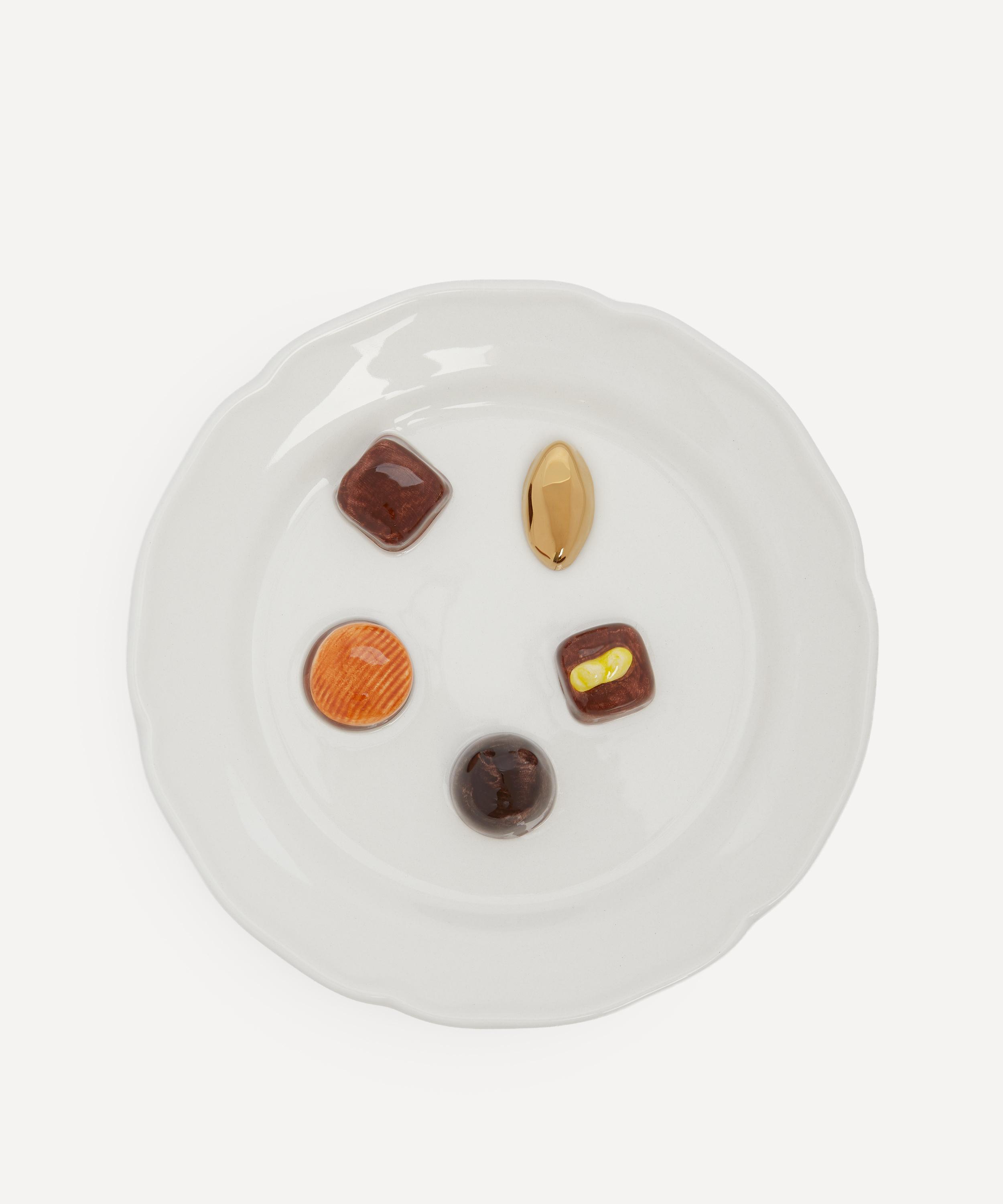 Este Ceramiche - Chocolates Dessert Plate