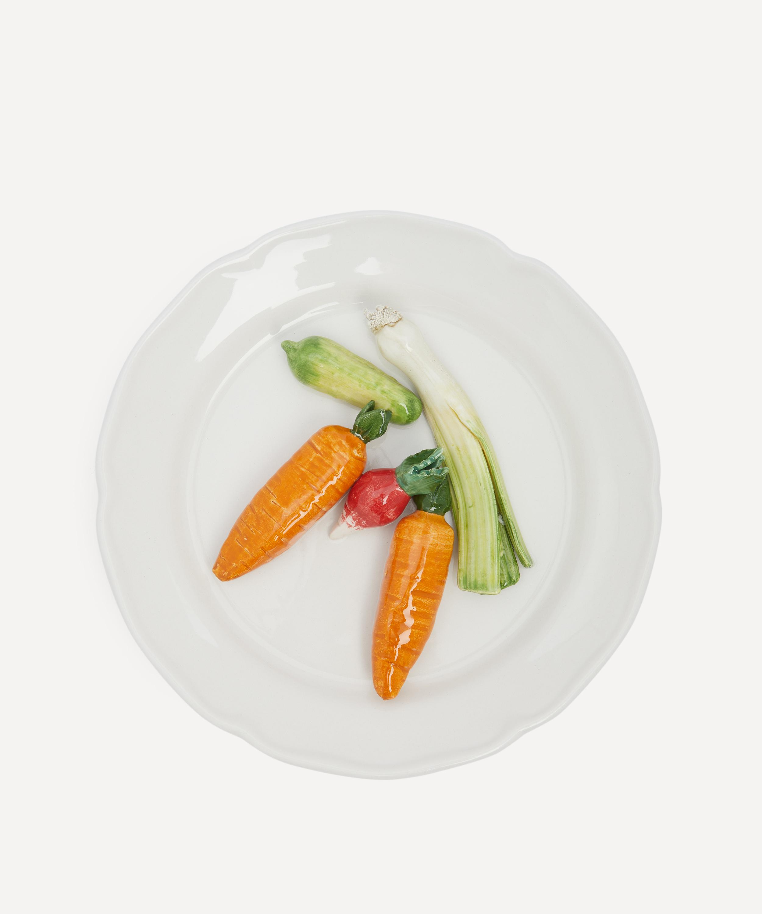 Este Ceramiche - Vegetables Dessert Plate