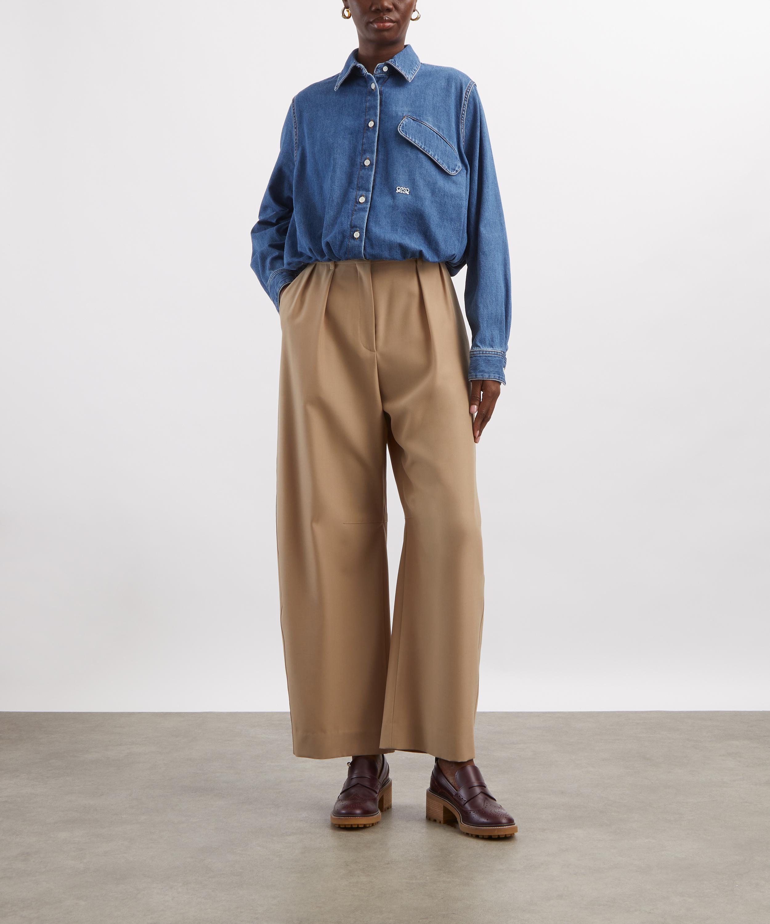 Loewe - Belted Denim Shirt image number 1