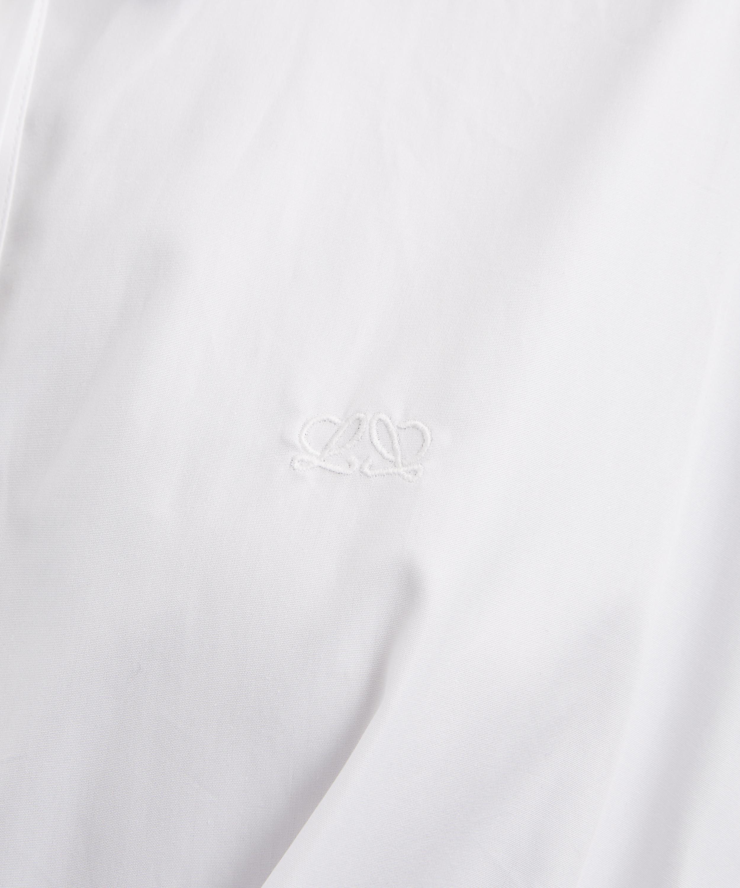 Loewe - White Draped Short-Sleeve Shirt image number 4