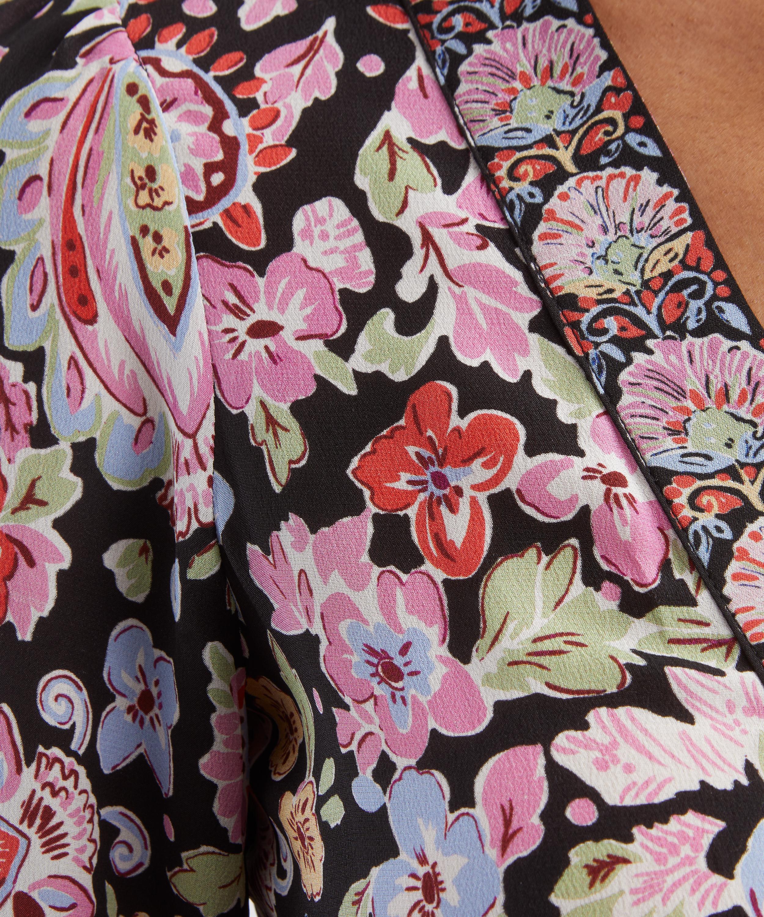 RIXO - Tania Silk Midi Dress image number 4