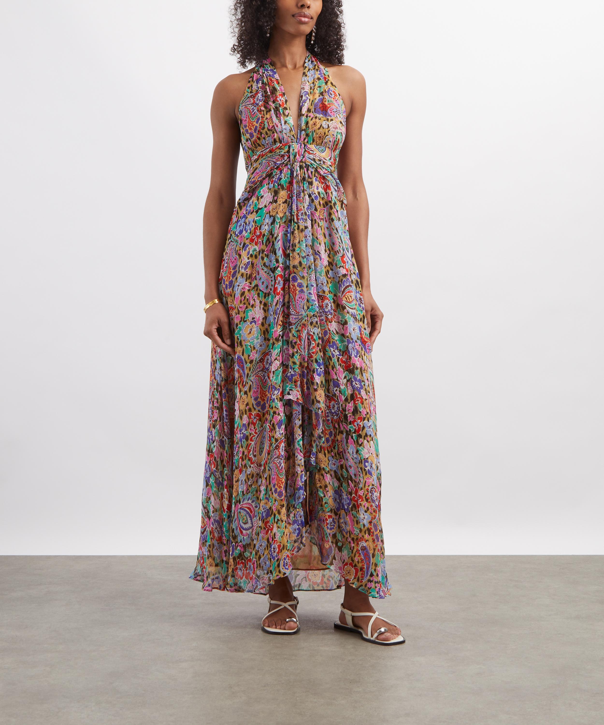 RIXO - Alaina Chiffon Maxi Dress image number 2