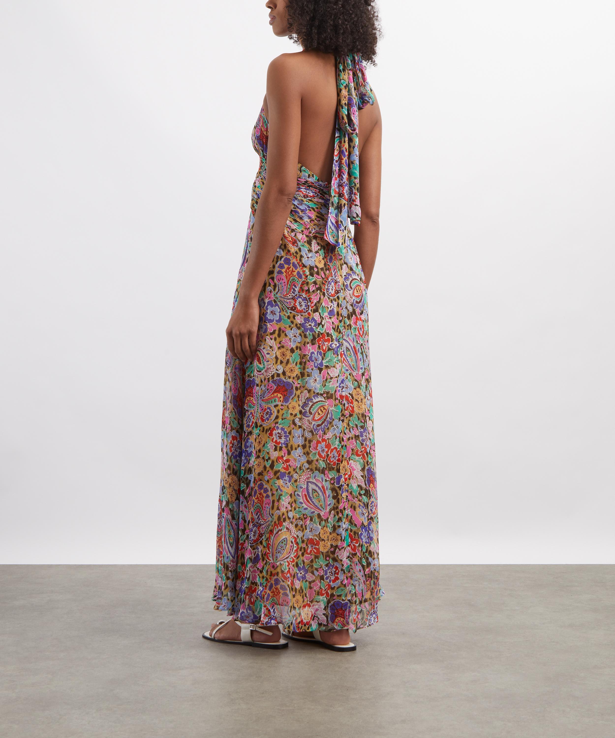 RIXO - Alaina Chiffon Maxi Dress image number 3