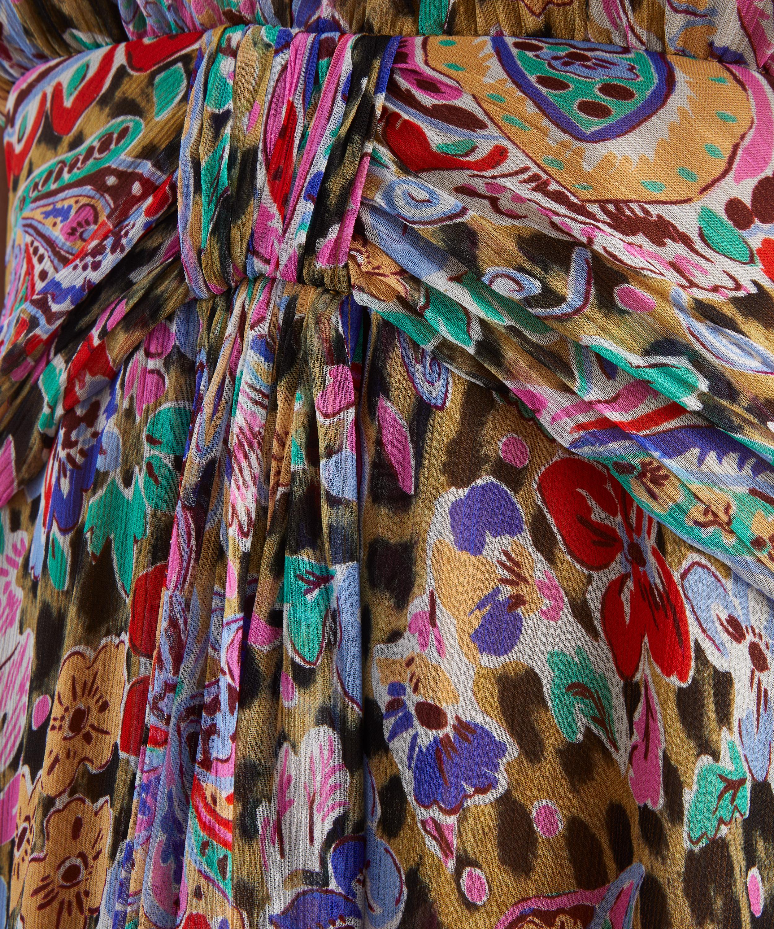 RIXO - Alaina Chiffon Maxi Dress image number 4