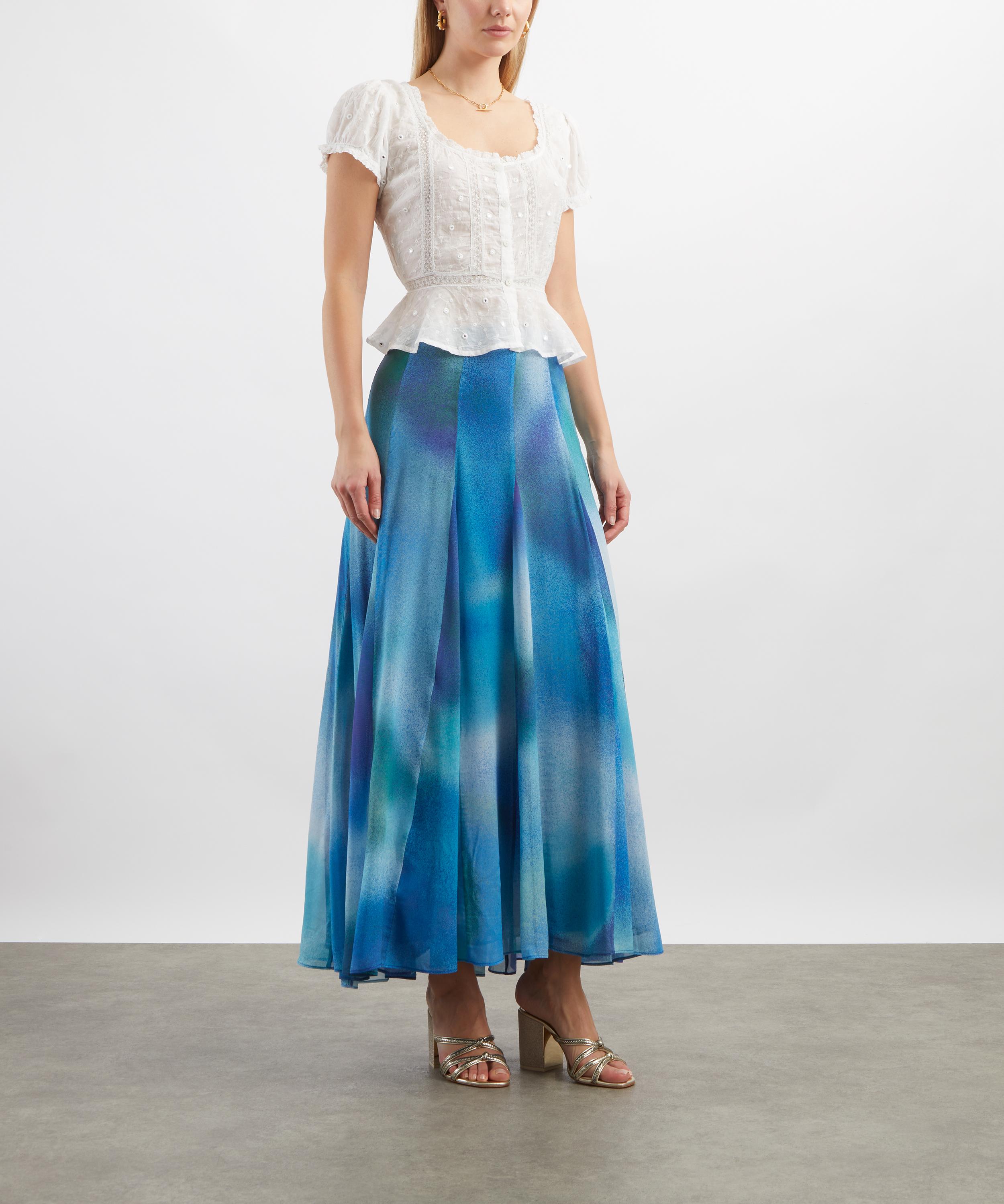 RIXO - Sandi Ivory Broderie Anglaise Top image number 1