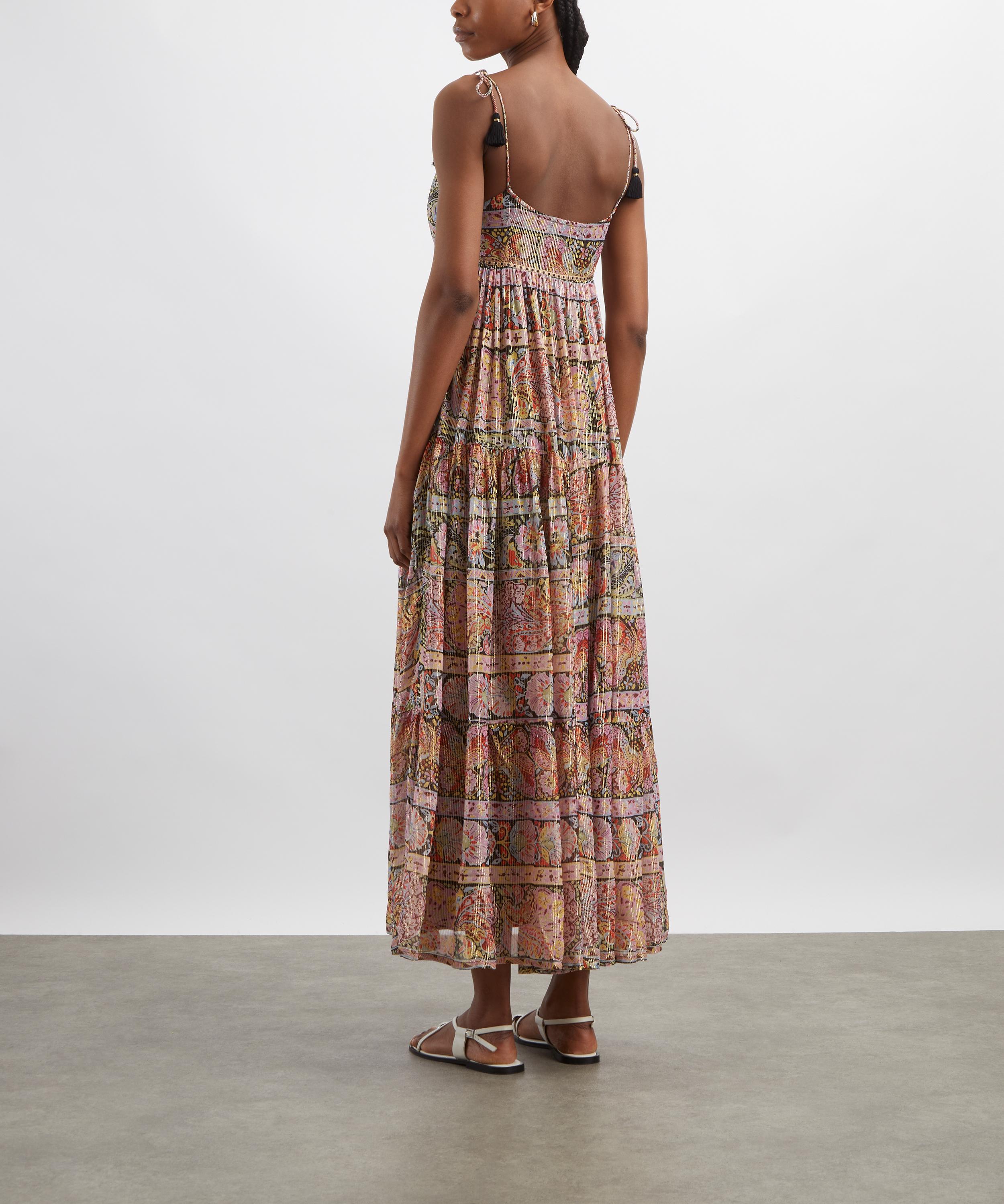 RIXO - Kamilah Lam&eacute; Maxi Dress image number 3