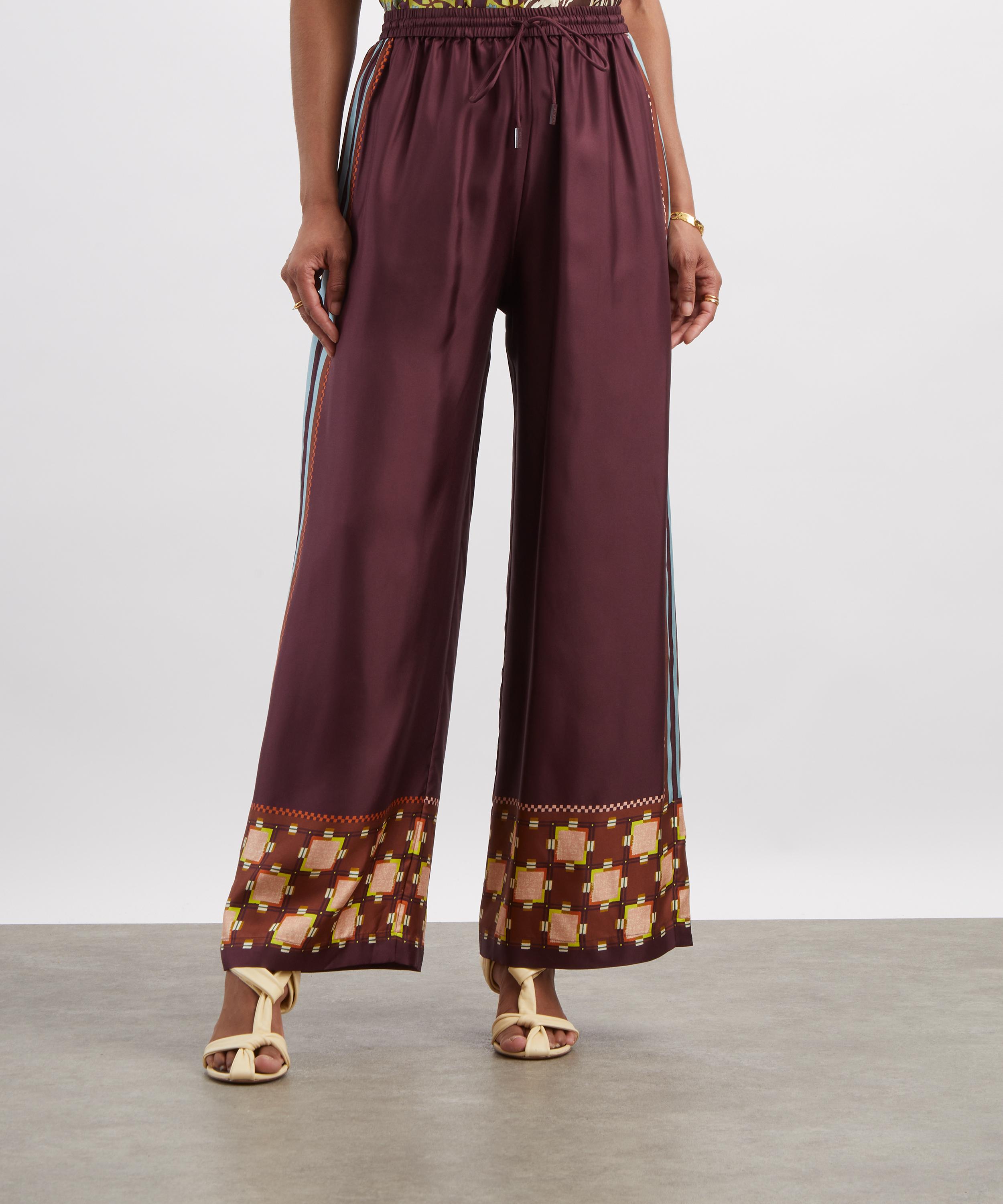 ALÉMAIS - Wilson Silk Trousers image number 2