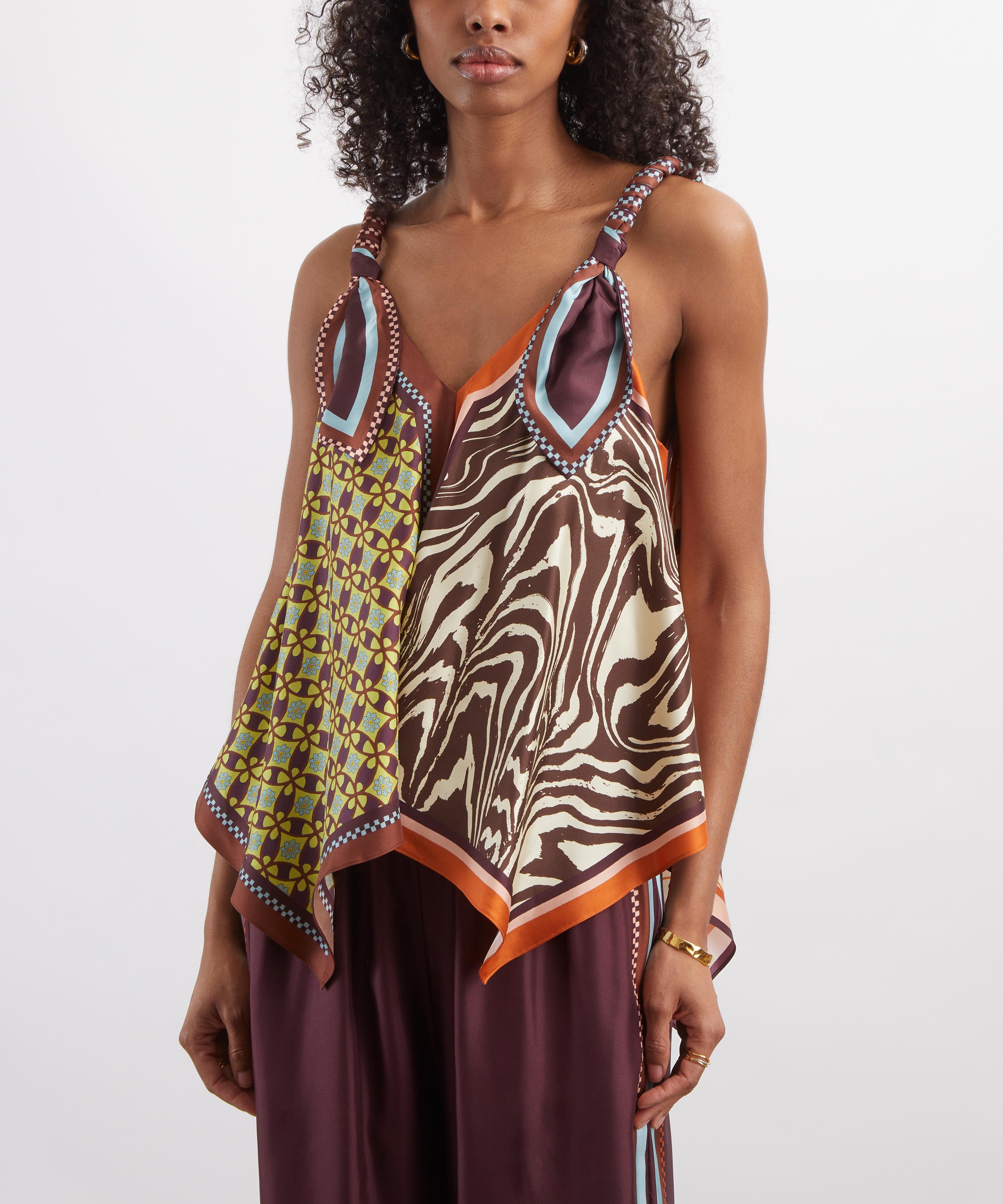 ALÉMAIS - Wilson Silk Top image number 2