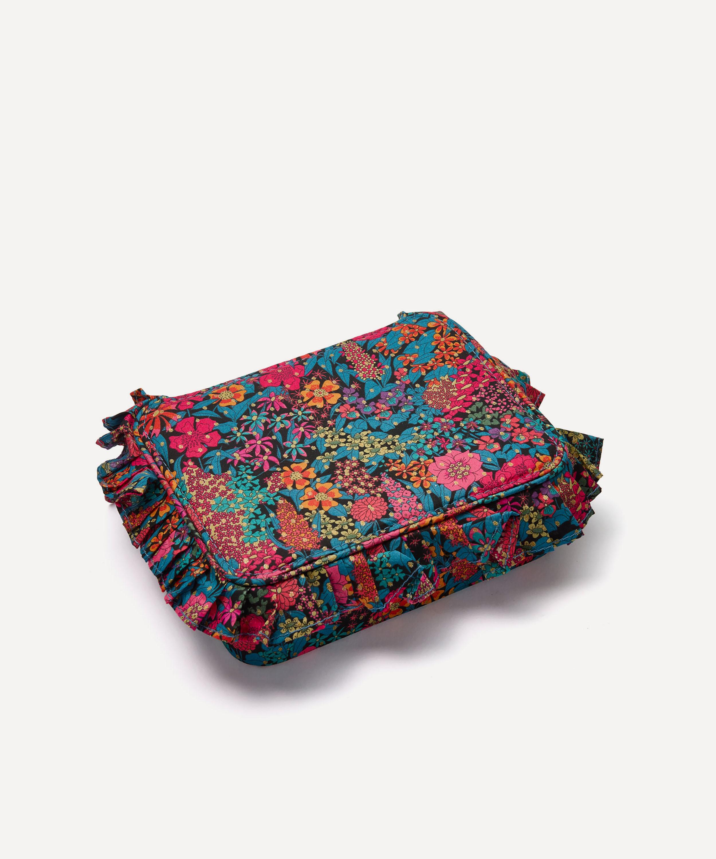 Daisy - Ciara Spot Tana Lawn&trade; Cotton Frill Large Jewellery Case
