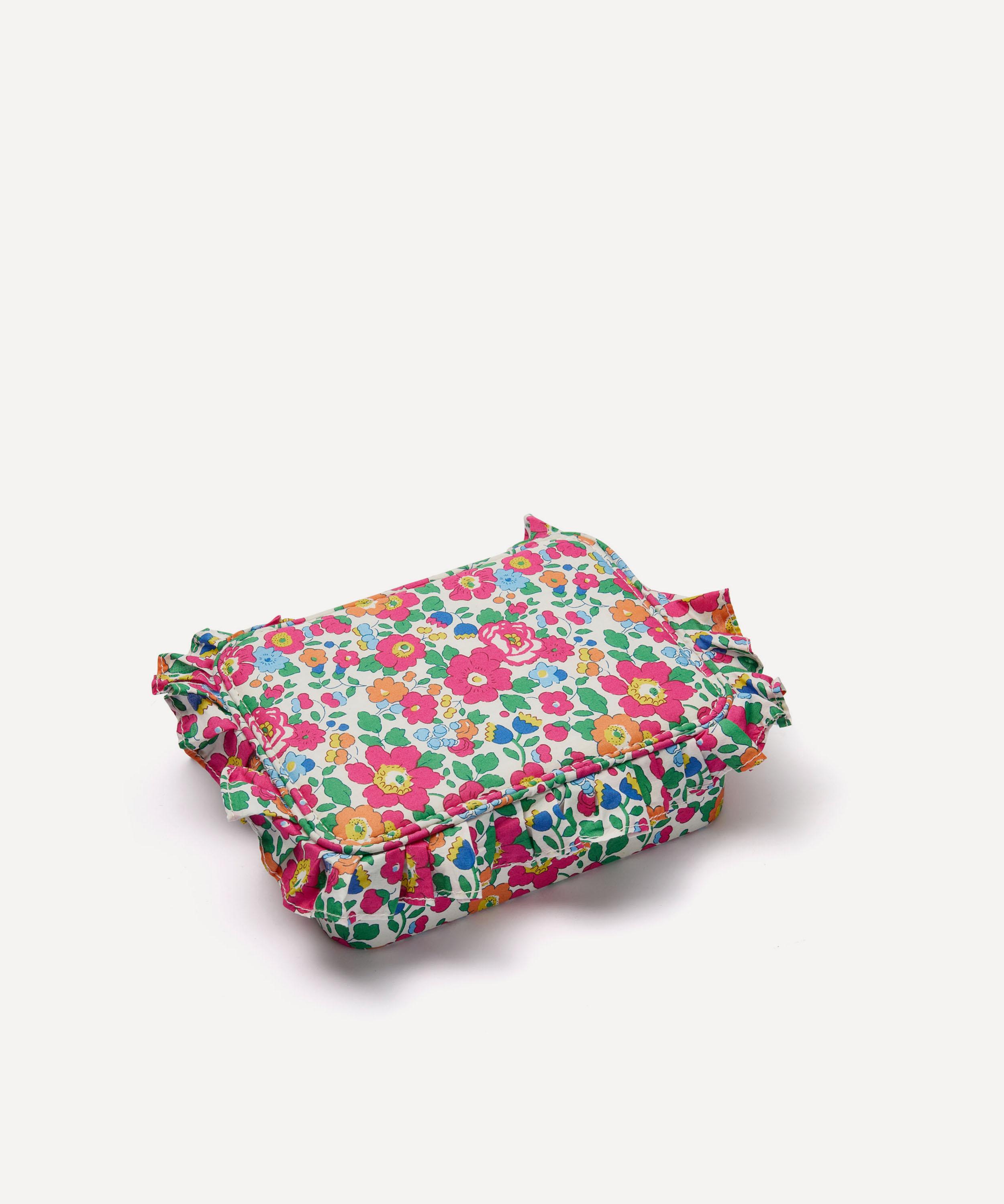 Daisy - Betsy Tana Lawn&trade; Cotton Frill Large Jewellery Case