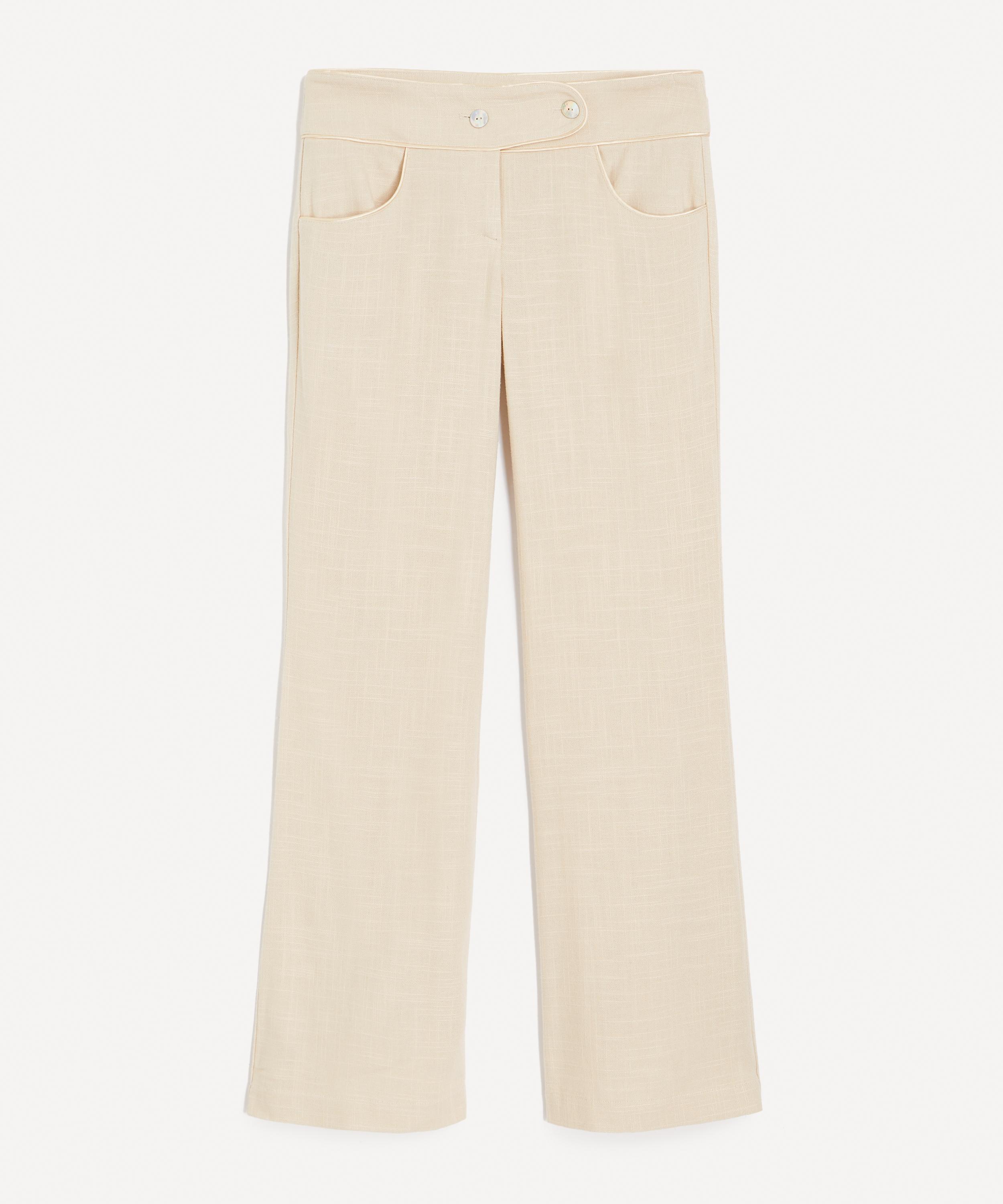 Coloma's - Andreas Wide-Leg Linen Trousers