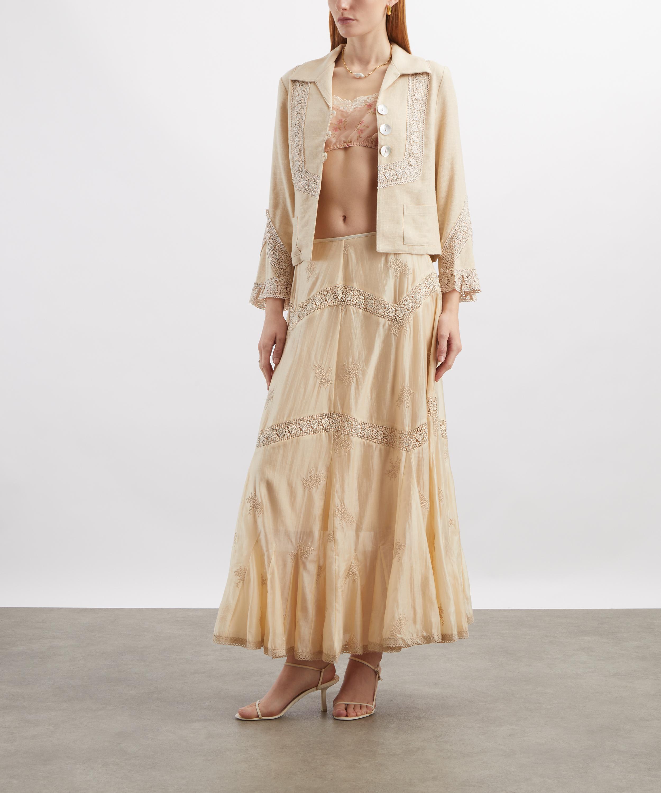 Coloma's - Carlota Beige Jacket image number 1
