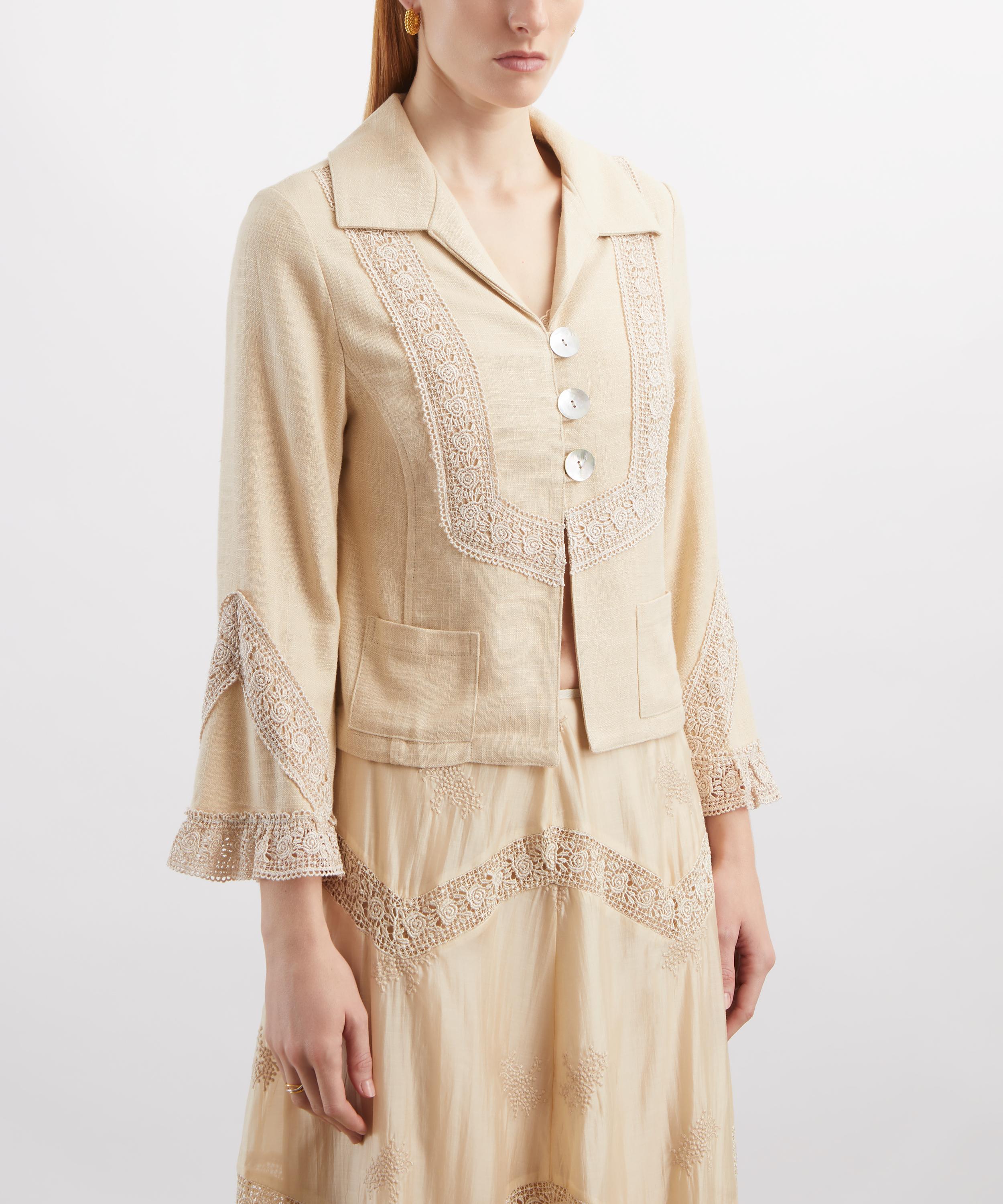 Coloma's - Carlota Beige Jacket image number 2