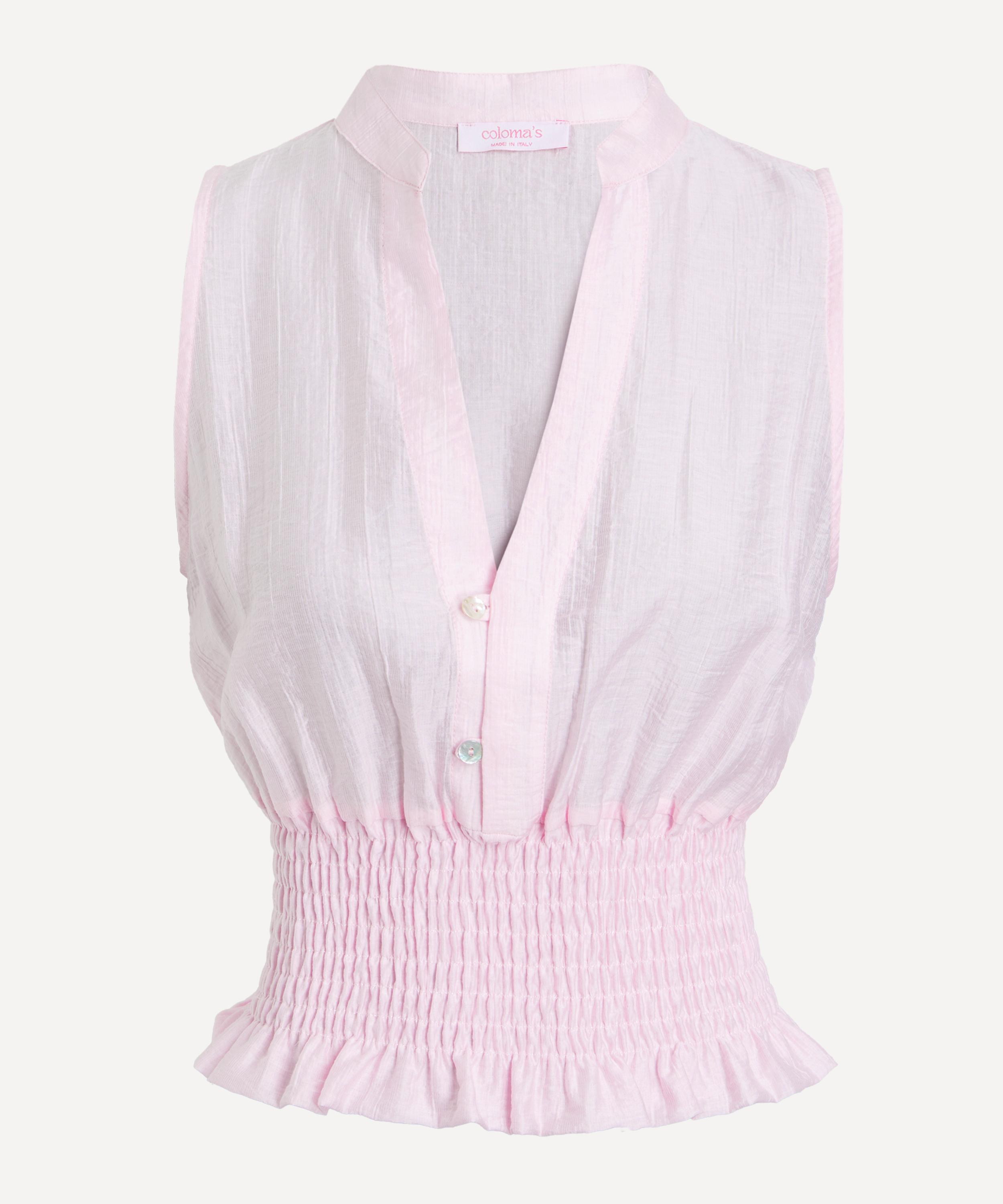 Coloma's - Rebbi Pink Top
