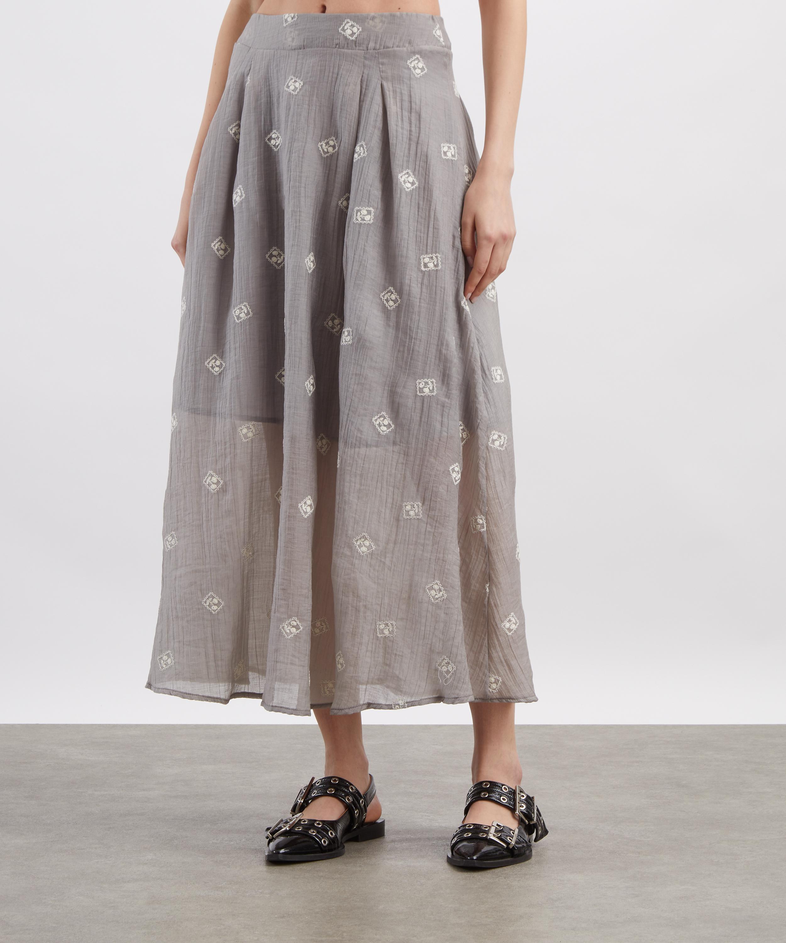 Coloma's - Lorenza Grey Skirt image number 2