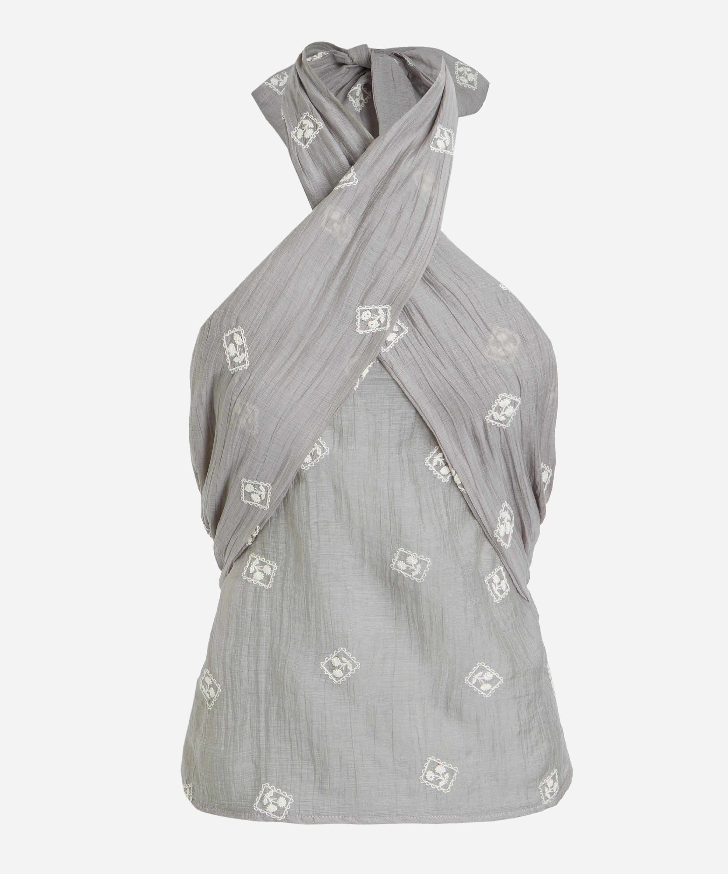 Coloma's - Nuria Grey Top