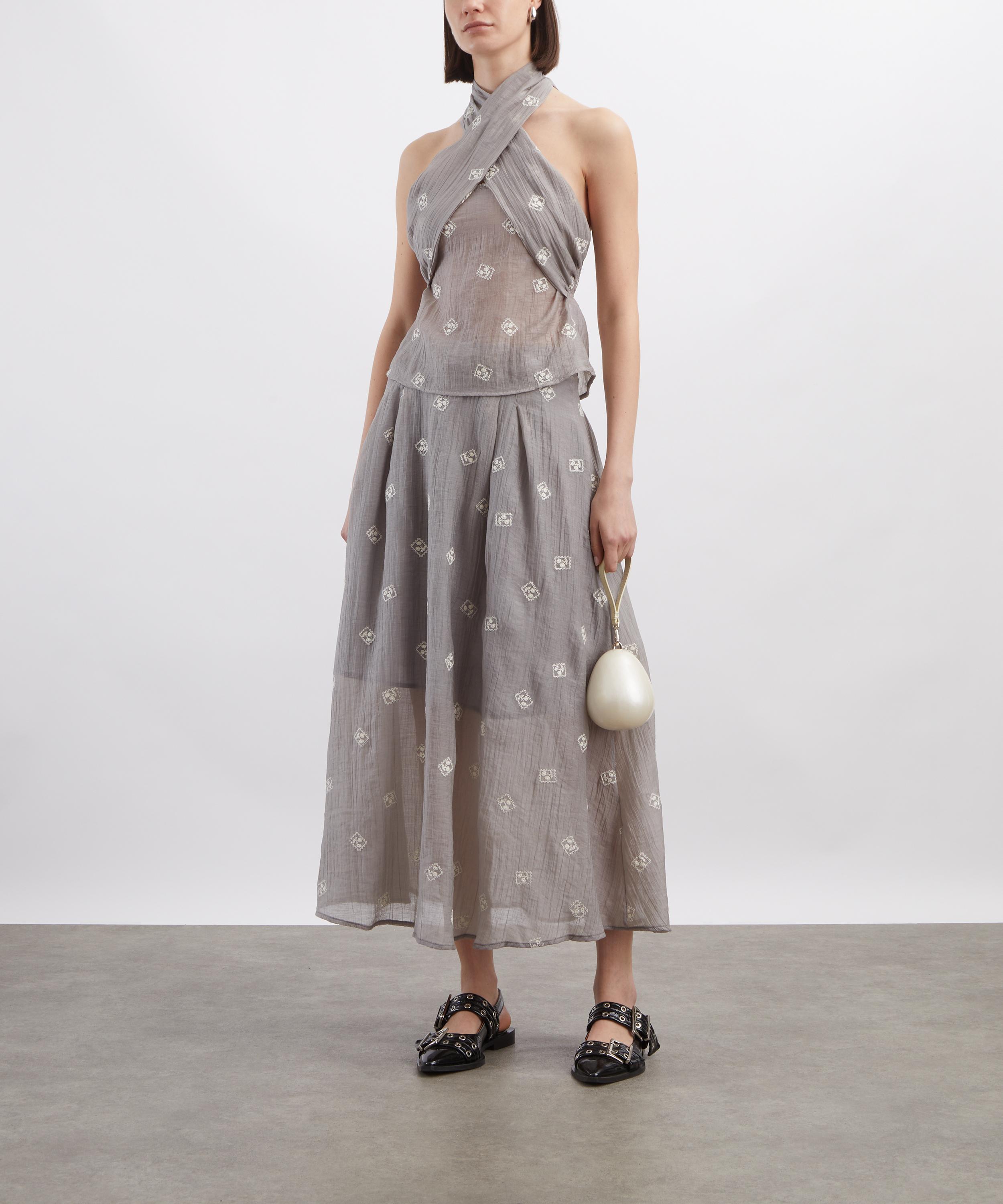 Coloma's - Nuria Grey Top image number 1