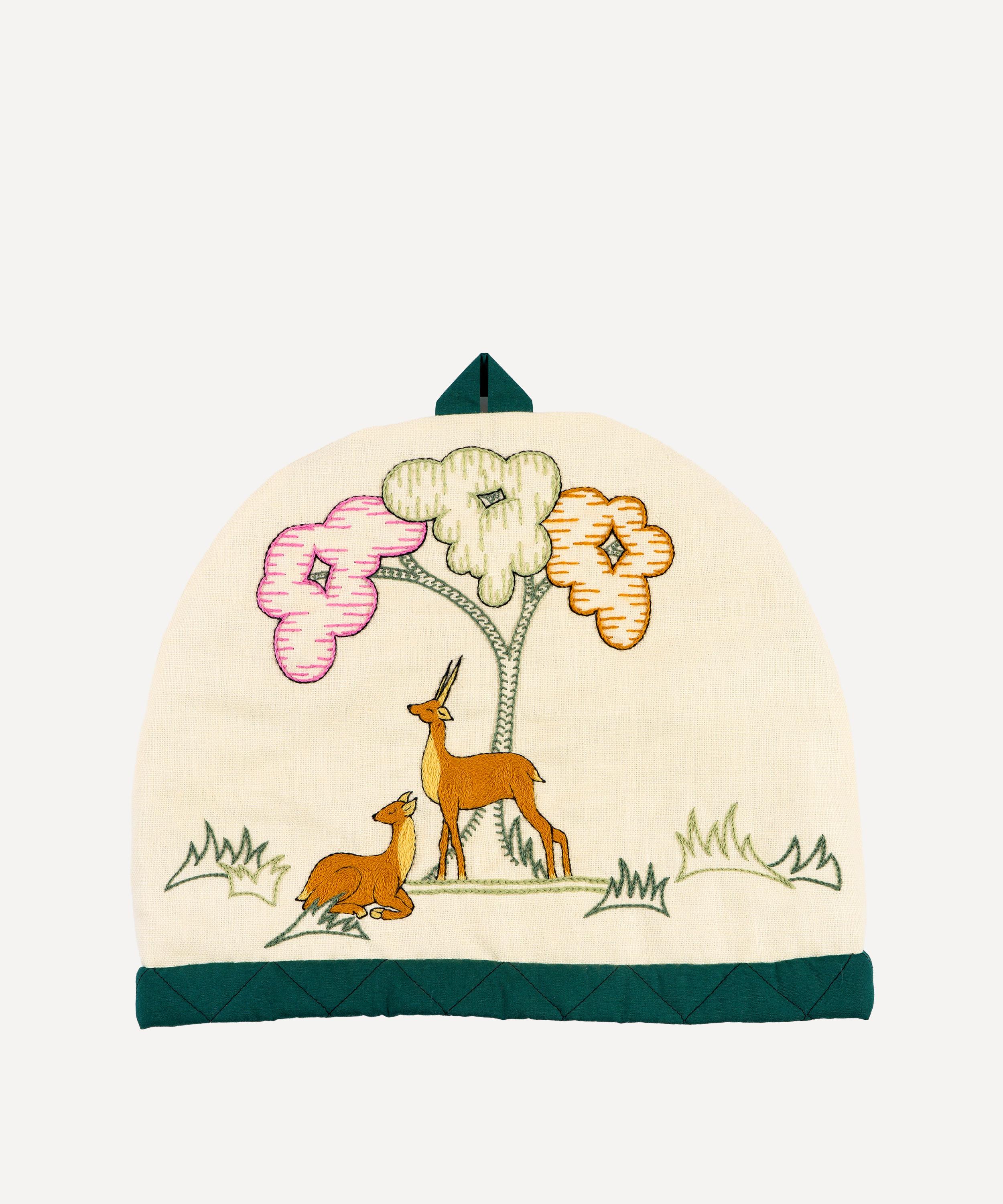 Royal School of Needlework - Art Deco Tea Cosy Embroidery Kit image number 1