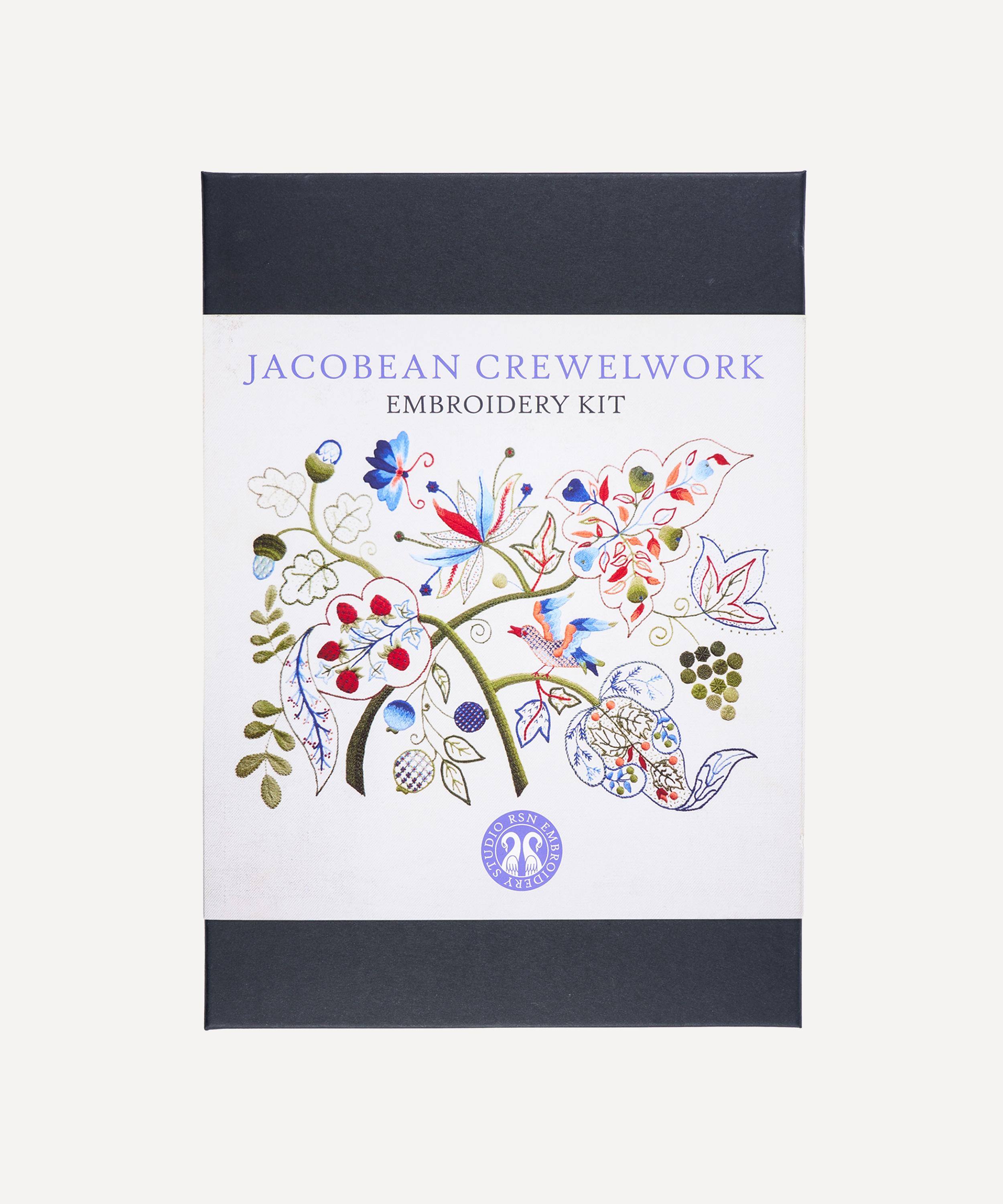 Royal School of Needlework - Jacobean Crewelwork Embroidery Kit image number 0